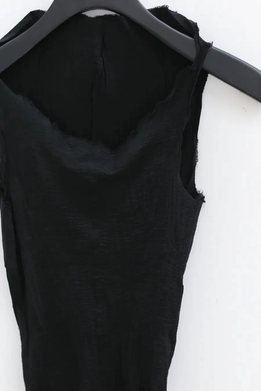 Marc Le Bihan Silk Shrink Turtleneck Top 26957 Series MLB-26957 E23-HEI Black 26957 E23 - Image 3