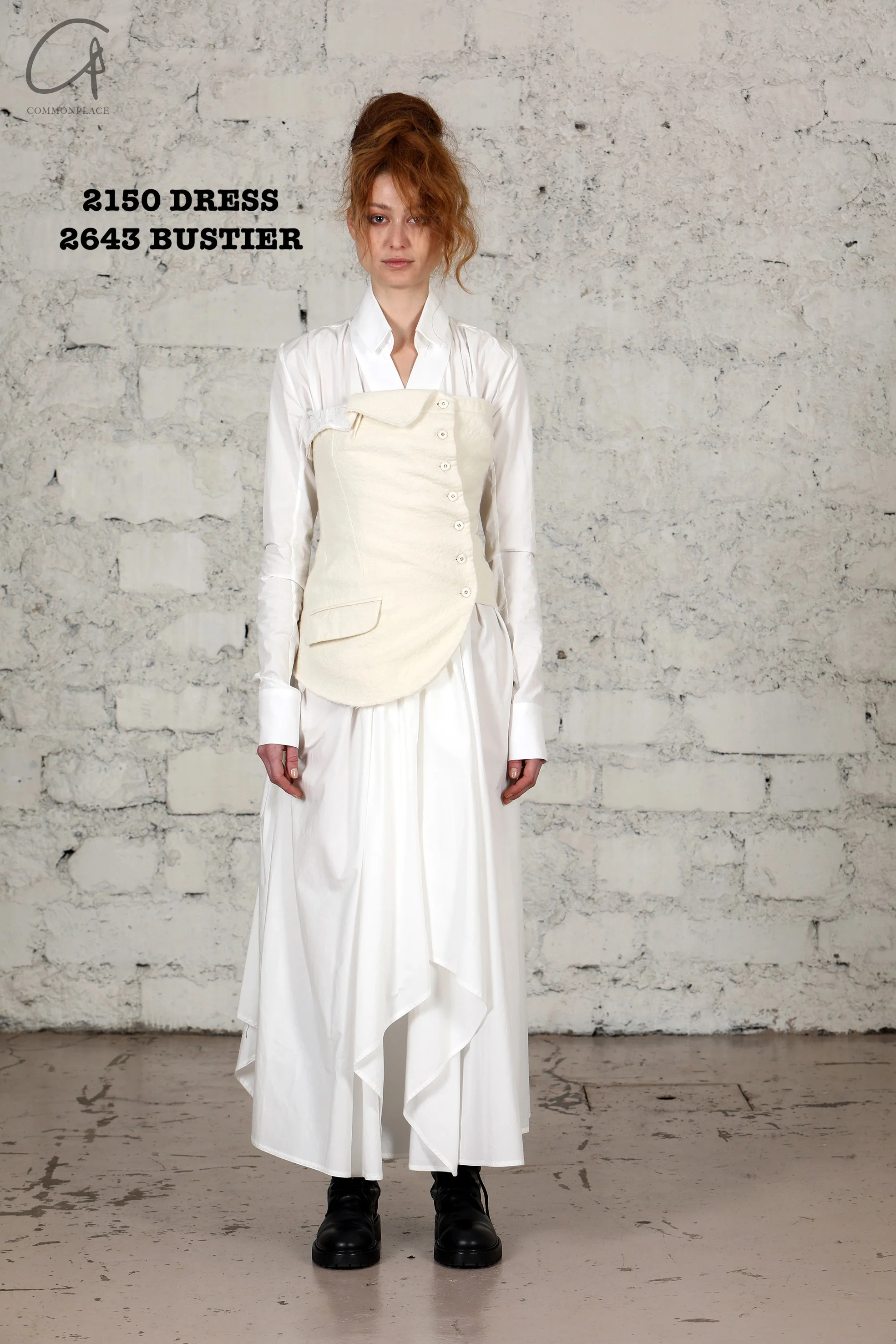 marc le bihanless strap jacket 2643 off White rice white - Image 24