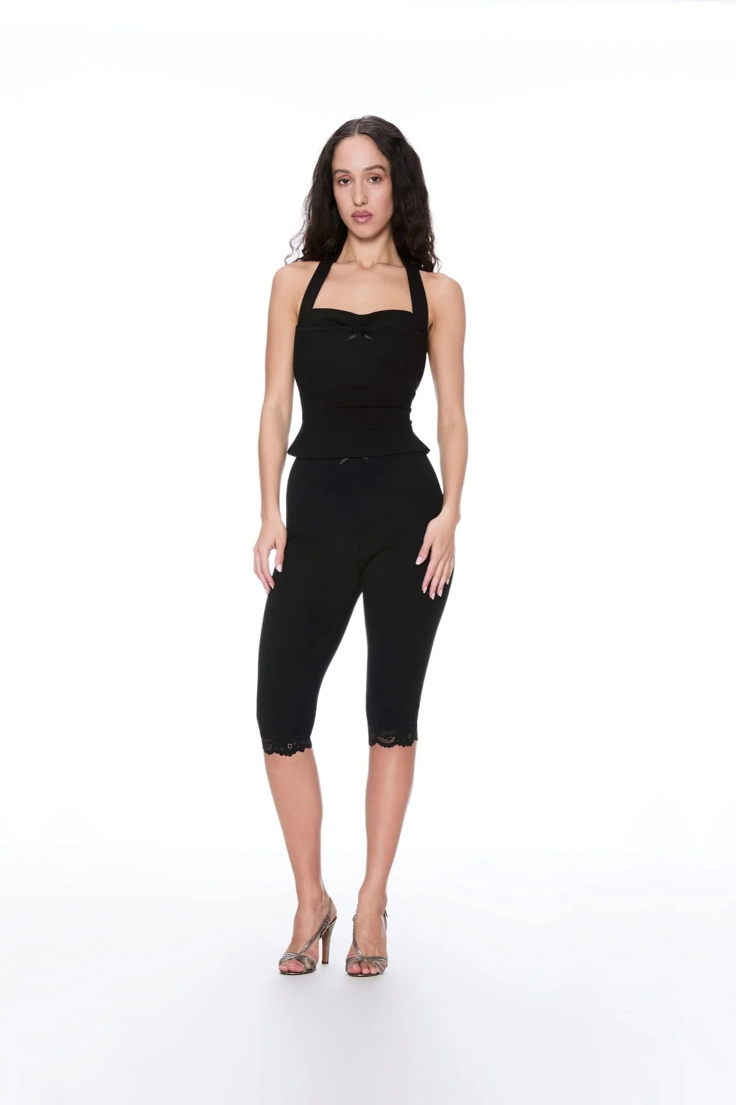 MIAOU 25 Spring/Summer MIKALEA vest camisole MAU-7195PONBLK-HEI black - Image 6