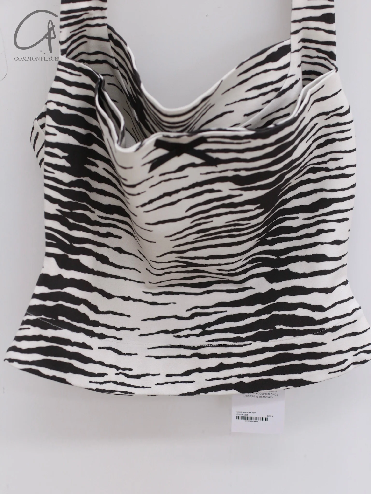 MIAOU 25 Spring/Summer MIKALEA vest camisole MAU-7195PONZEB-BMW zebra print - Image 2