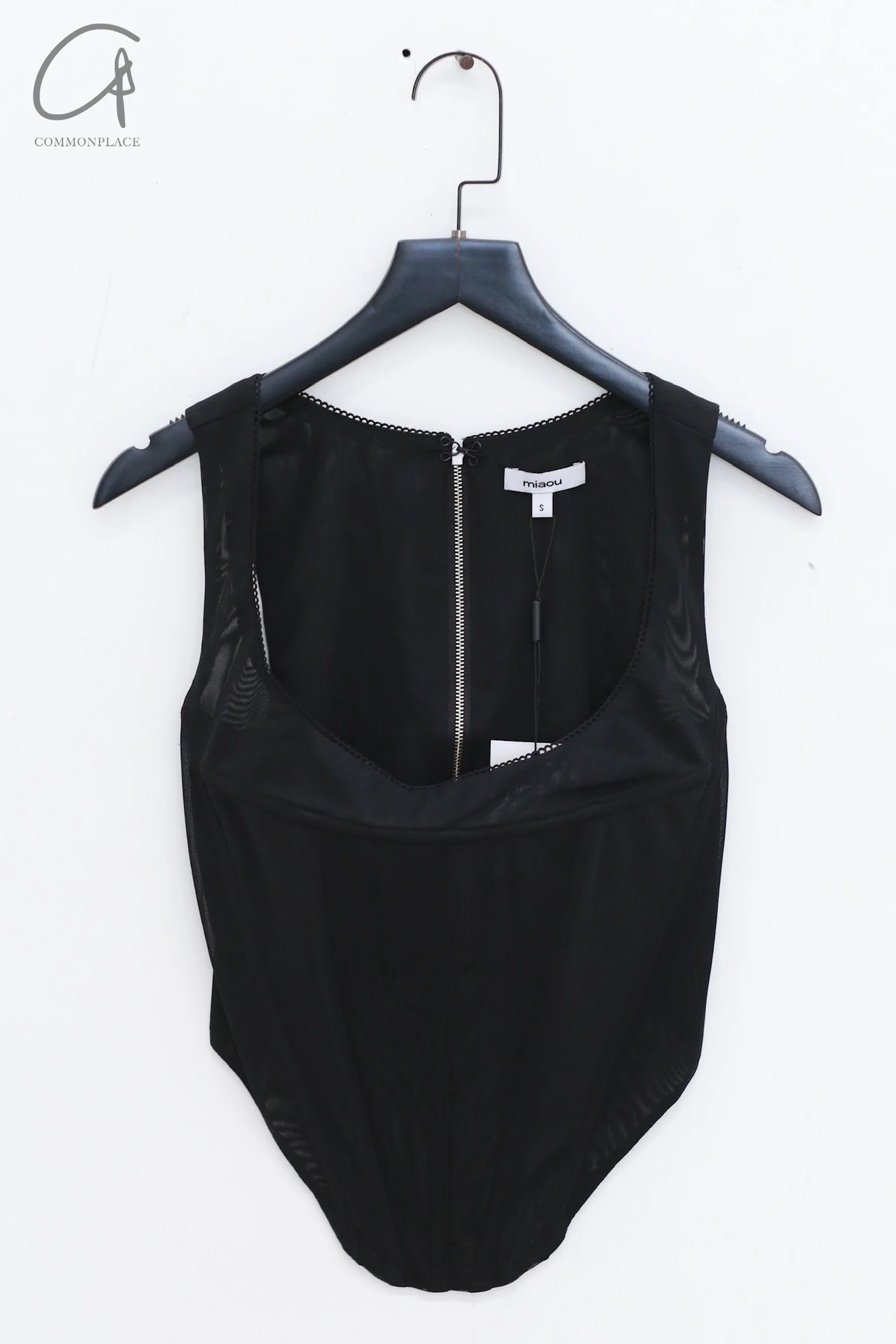 MIAOU Corset MAU-7020-CL-BLACK MESH BLACK MESH - Image 4