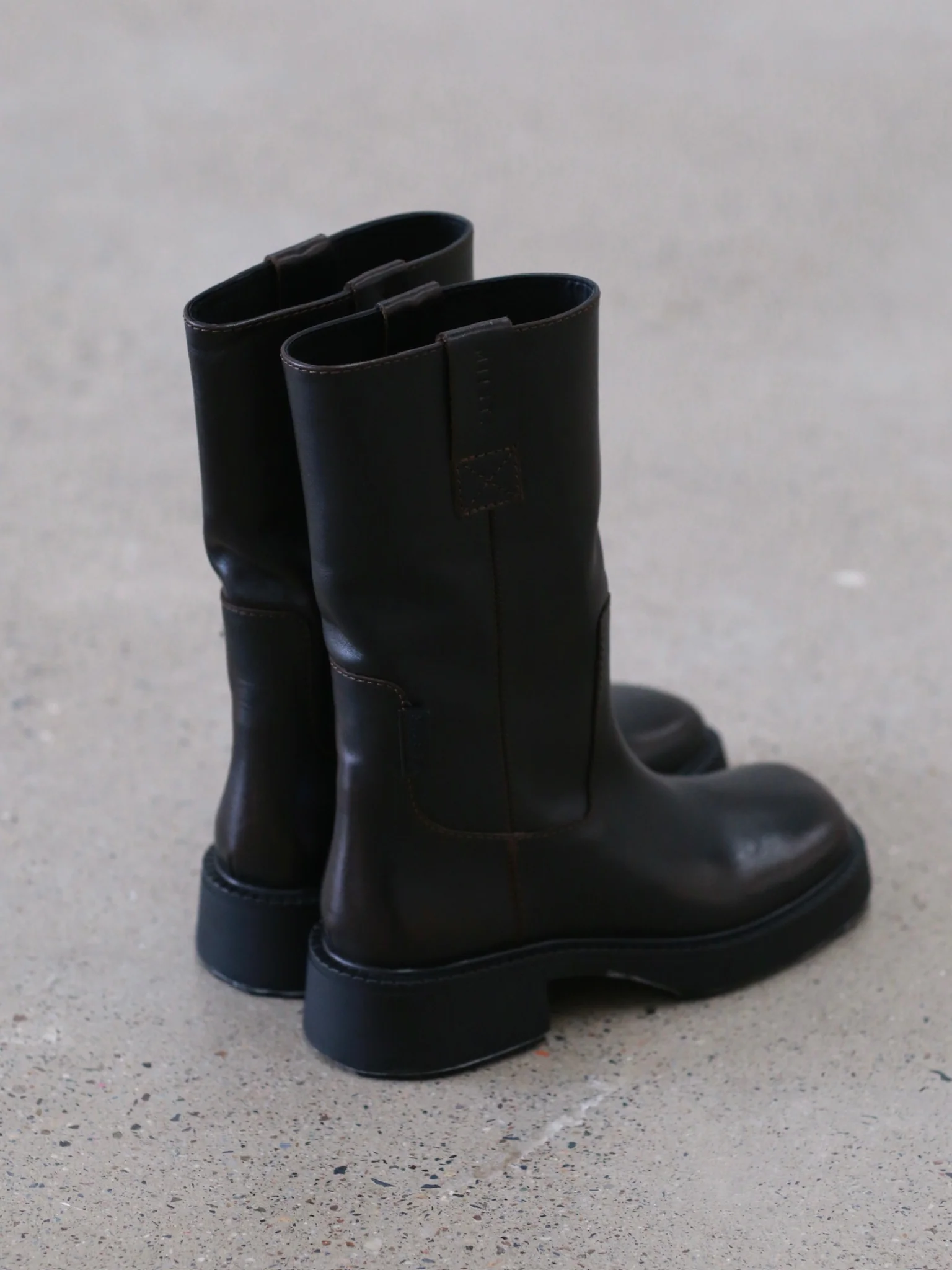 Miista ankle boots Spain MST-E8_3880-ZONG Brown E8_3879 - Image 3