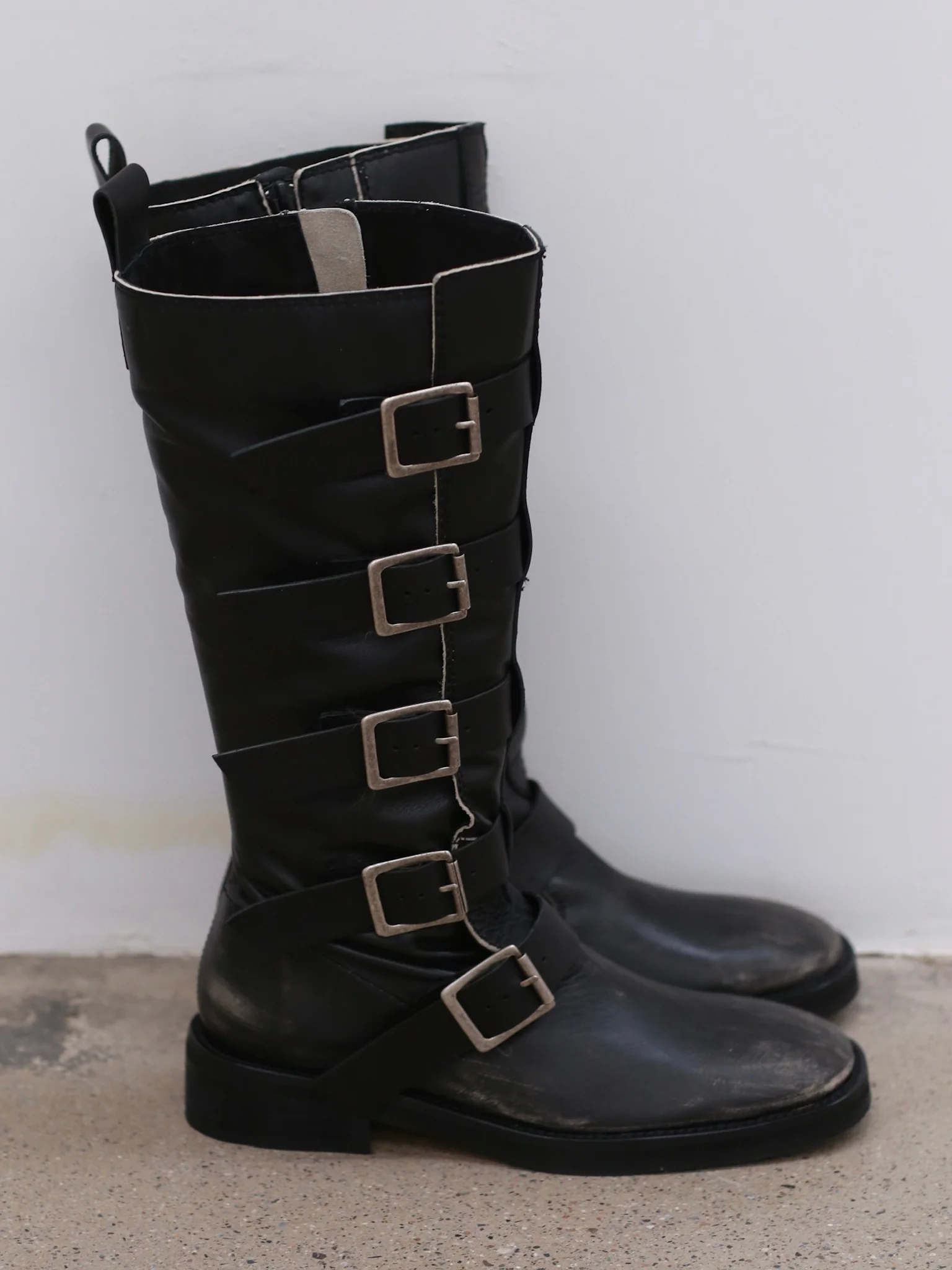 Miista Evie Black Boots Spain MST-MI_5515-HEI Black - Image 3