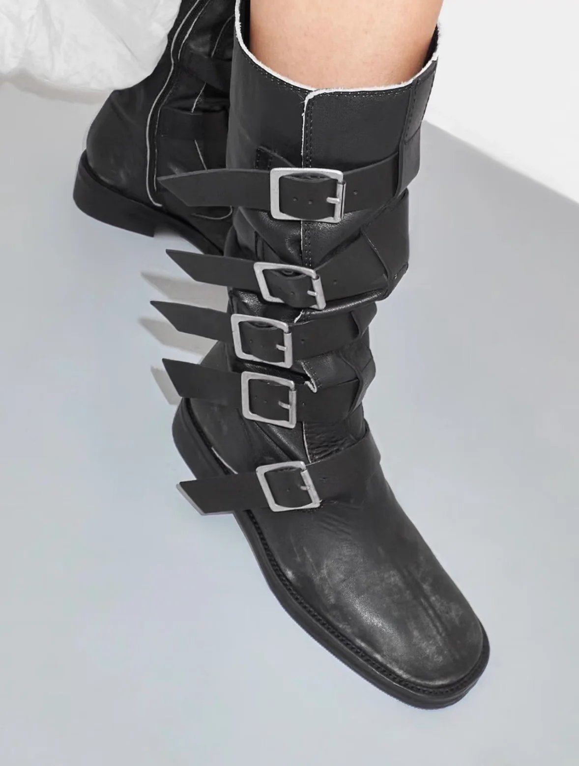 Miista Evie Black Boots Spain MST-MI_5515-HEI Black - Image 5