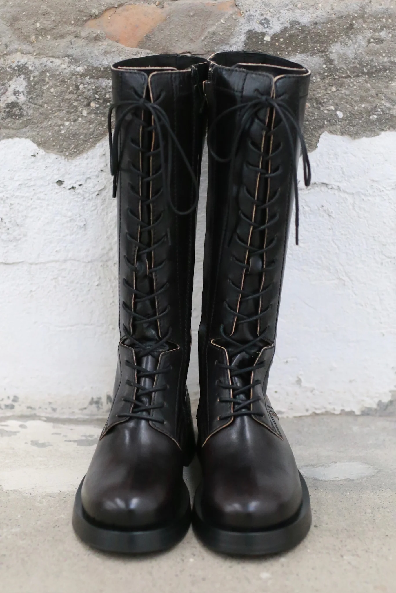 Miista Fall/Winter 2025 Mera Black High Boots, Spain MST-MI_5664-BLACK - Image 3
