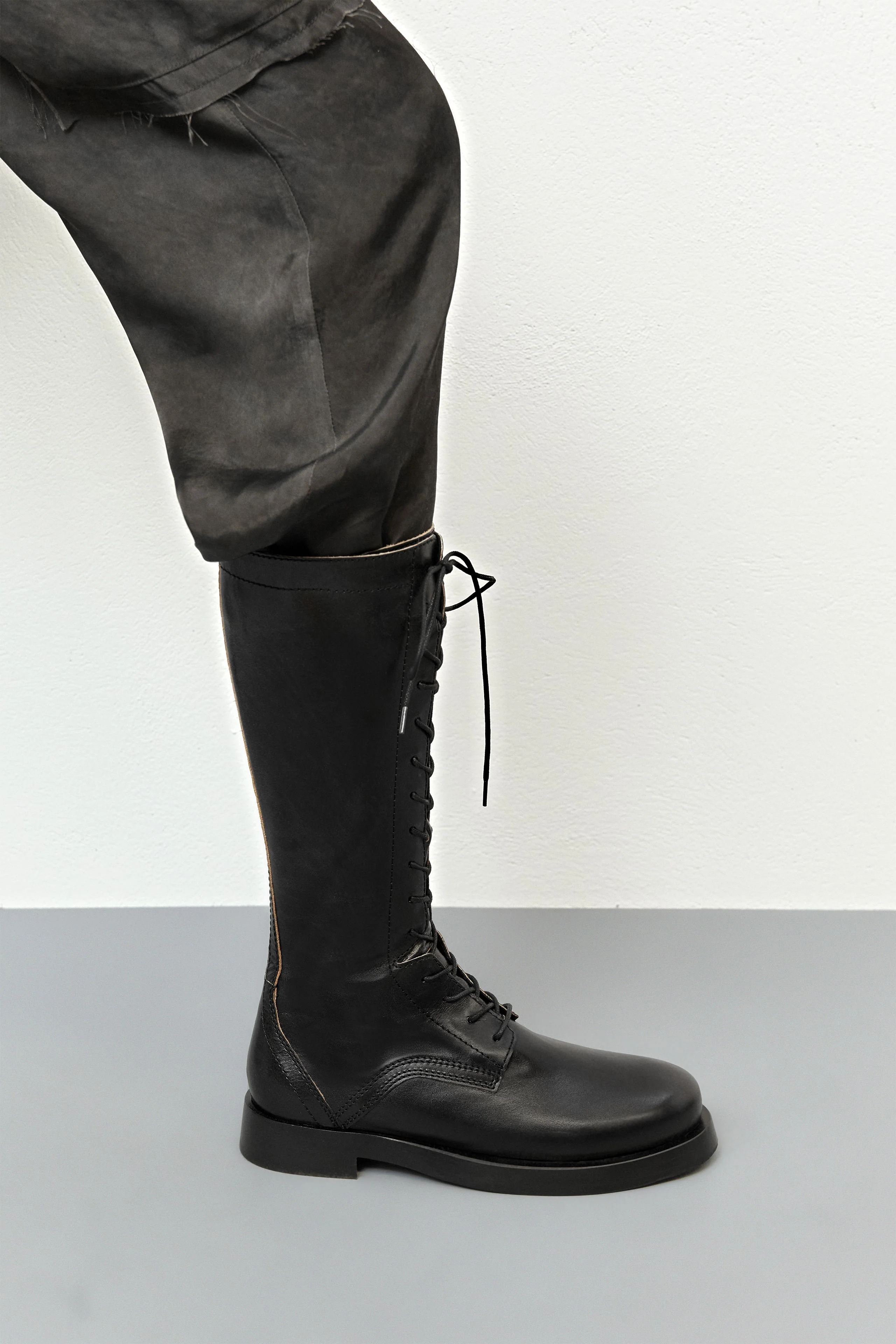 Miista Fall/Winter 2025 Mera Black High Boots, Spain MST-MI_5664-BLACK - Image 6