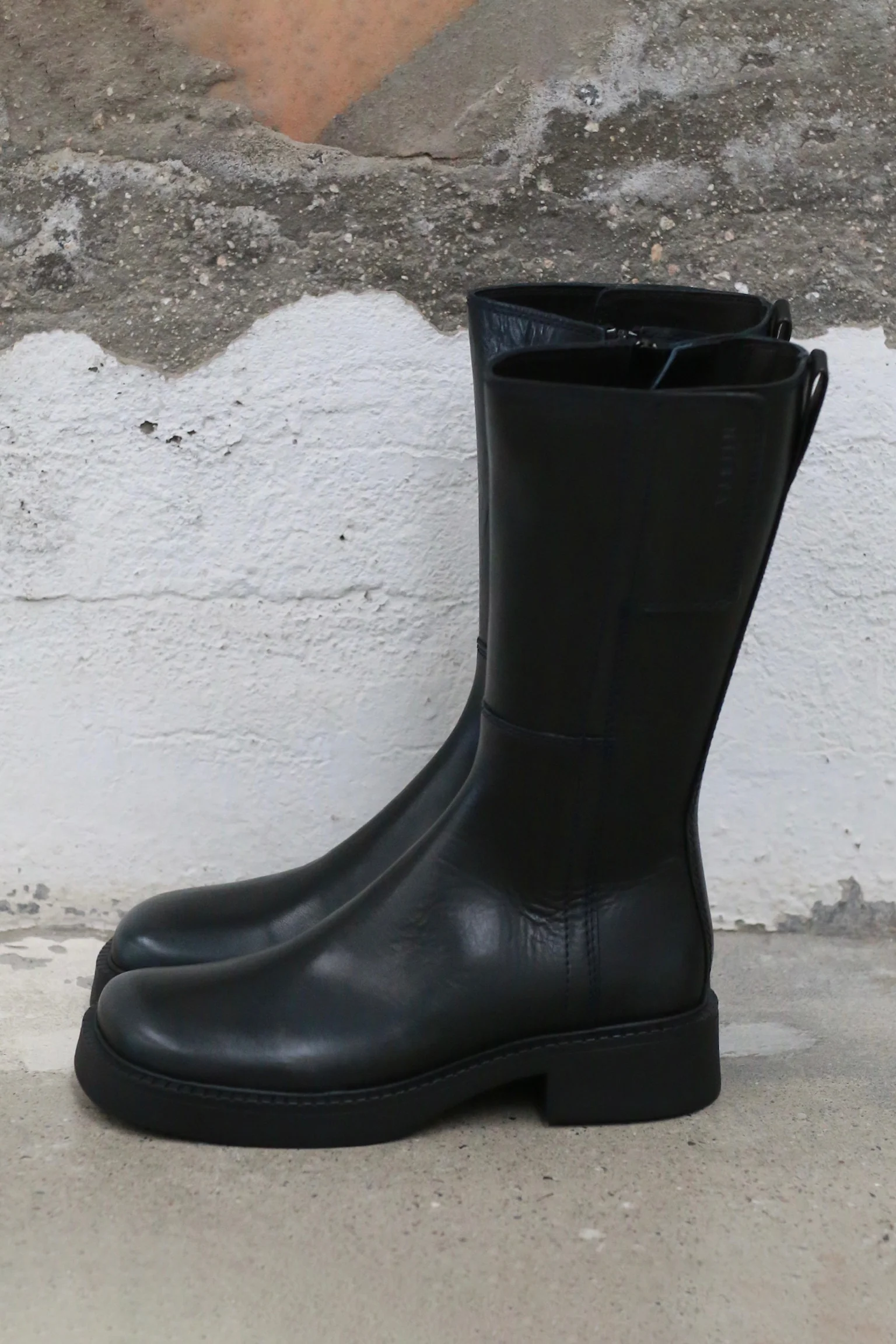 Miista Fall/Winter 2025 Navy Blue-Black Mid-Calf Boots, Spain, MST-E8_3958-HJLH, Navy Blue-Black - Image 2