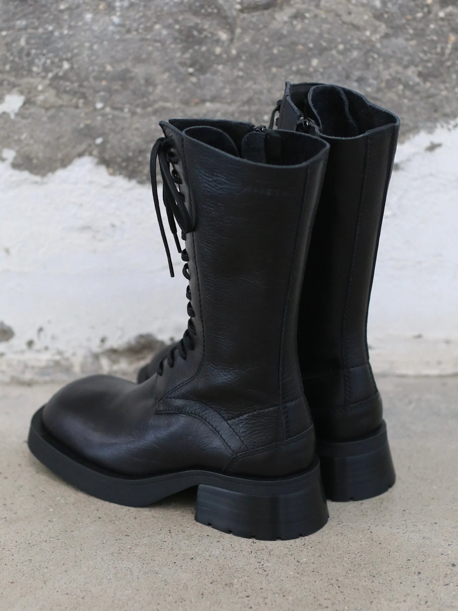 Miista Fall/Winter 2025 VEL Black Velvet Boots, Spain, MST-E8_4022-BLACK - Image 4