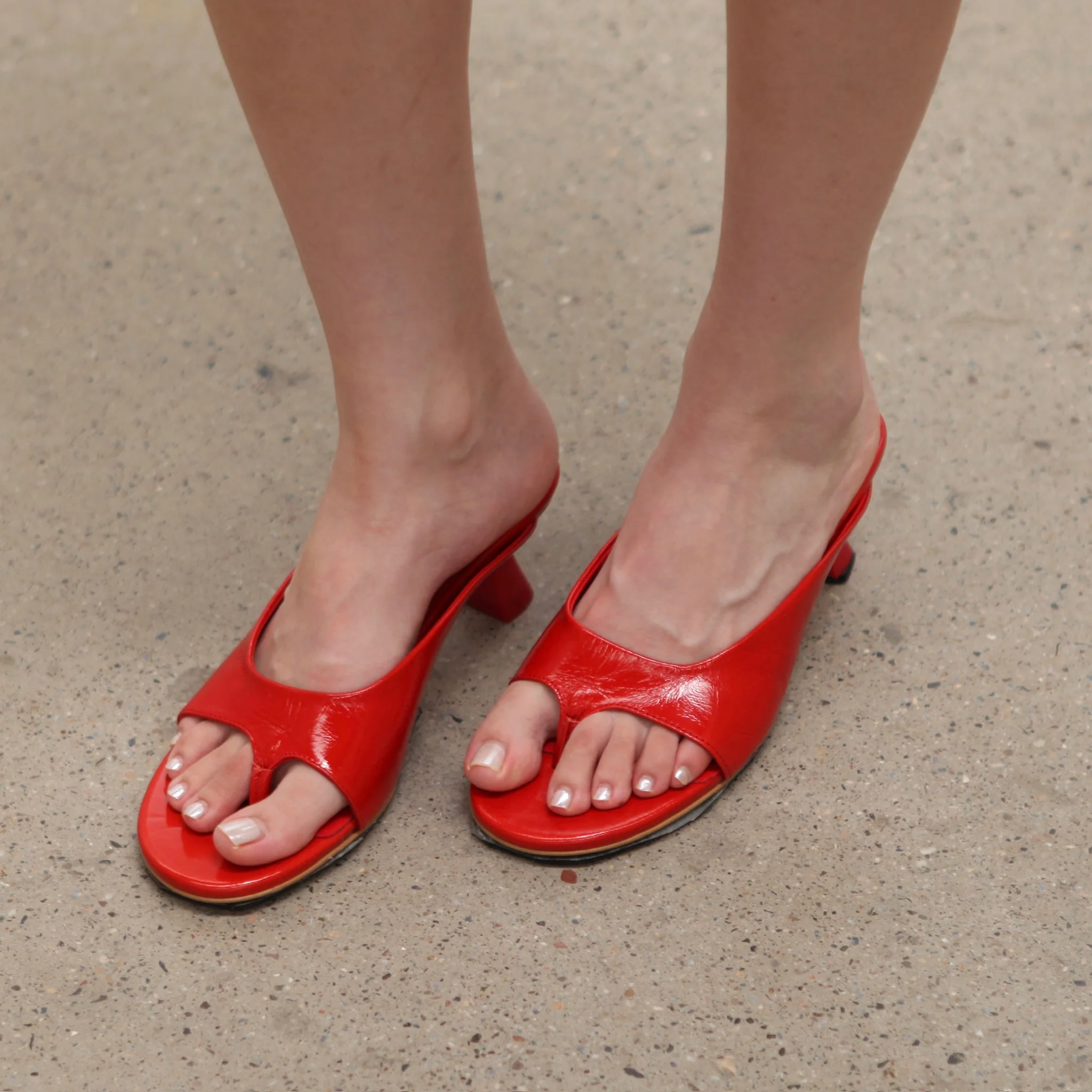Miista Palmyra Slide Sandals MST-E8_3591-RED (E8_3590) - Image 5
