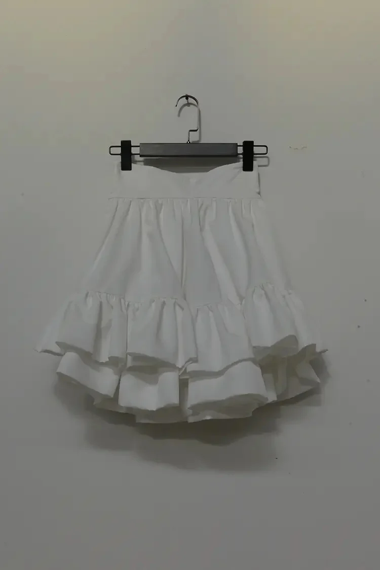 MING MA lace pleated skirt SS21-SK02-WTPL - Image 35