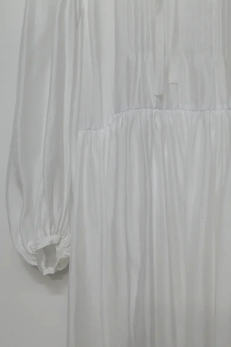 MING MA pleated dress SS21-DR12-WTPL PMM1 - Image 14