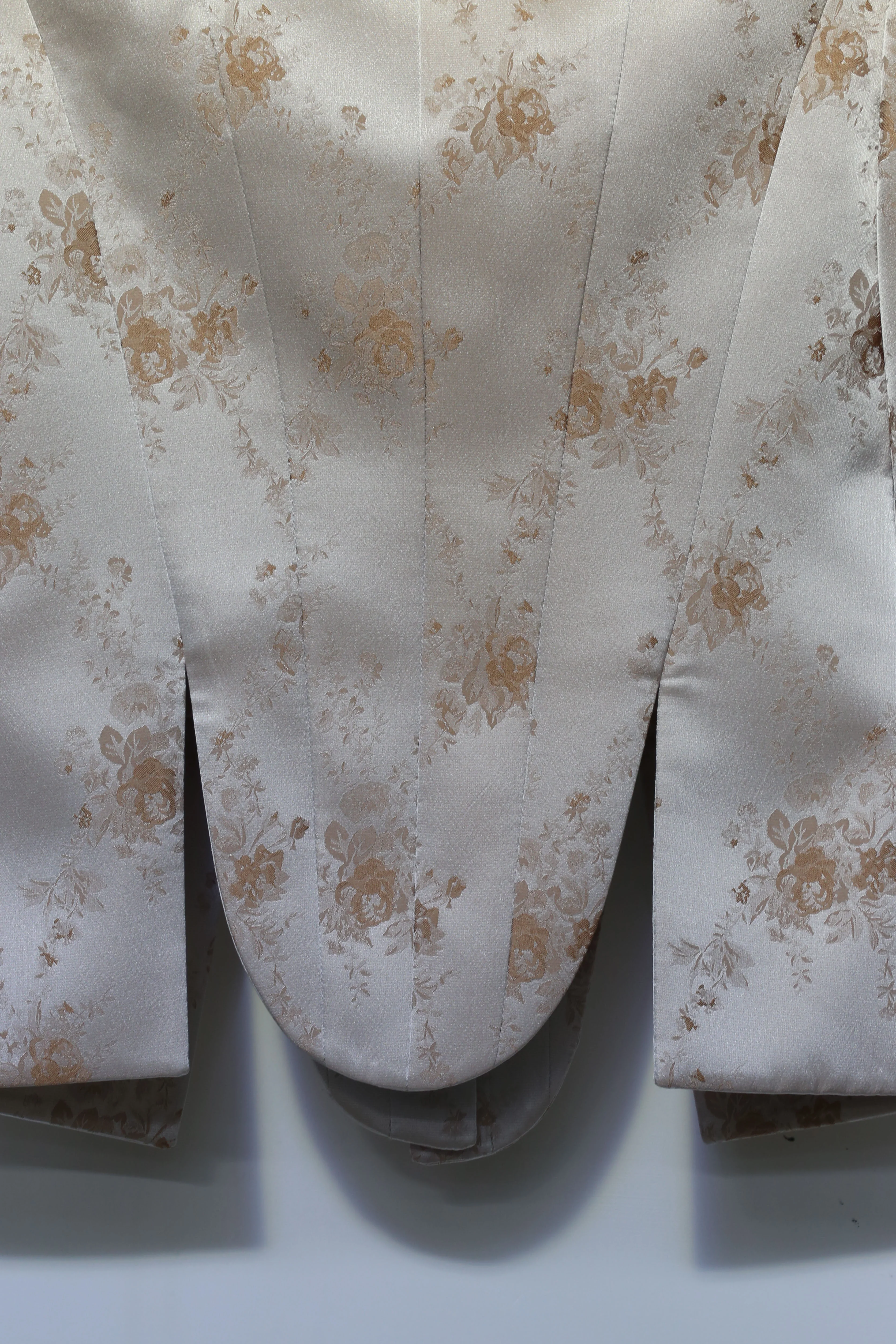 MING MA square neck jacquard suit SS21-JK06-BNJAC  PMM3 - Image 9