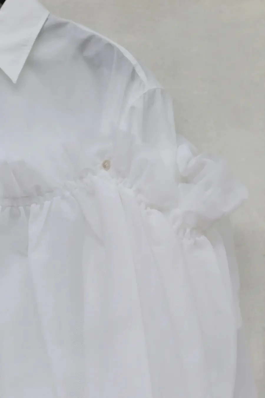 MM6 removable gauze lining dress S47294 100 - Image 20