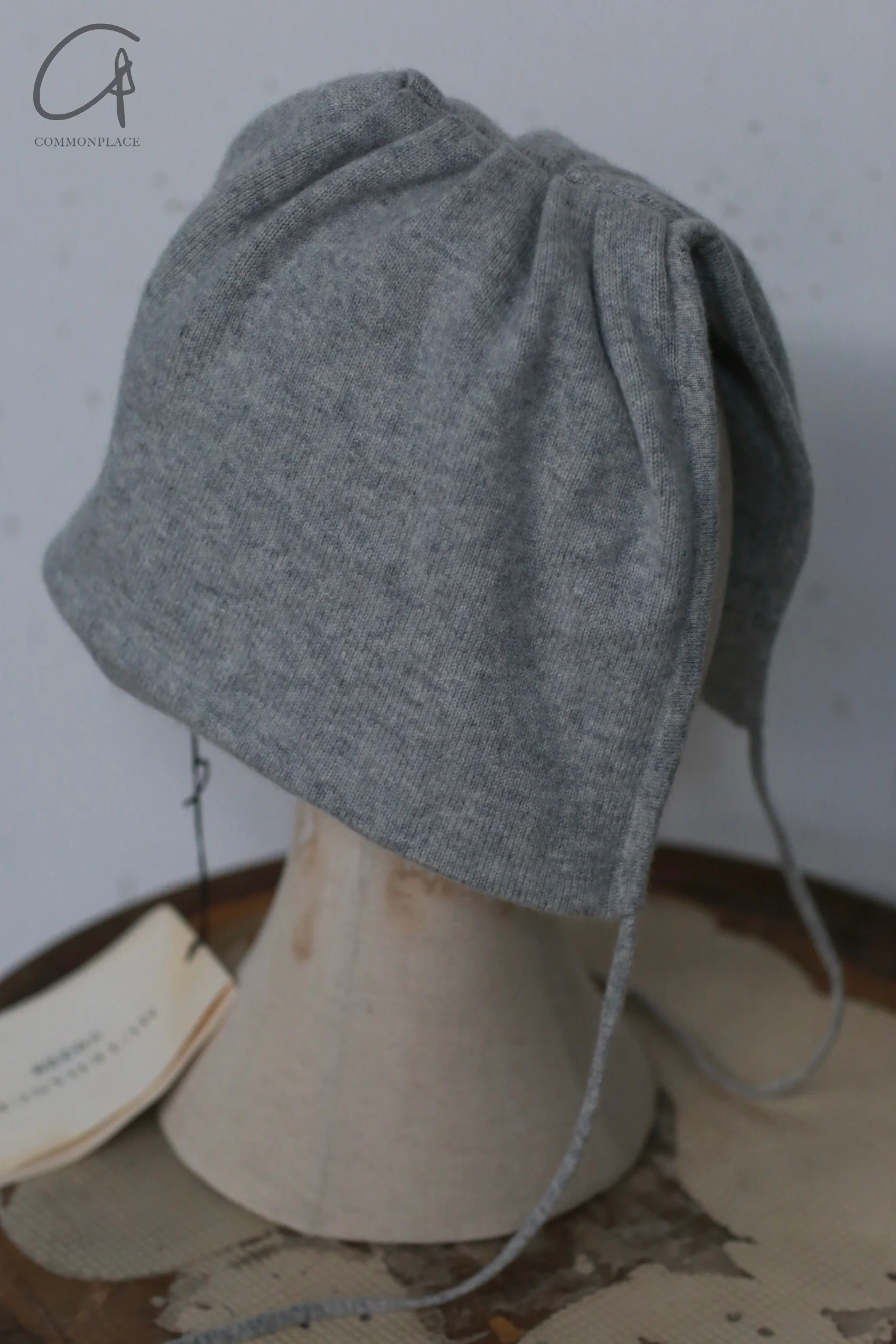 Mutedance 24 Autumn and Winter Cashmere Hat Series MD-MD24FW148-GRAY-F - Image 3