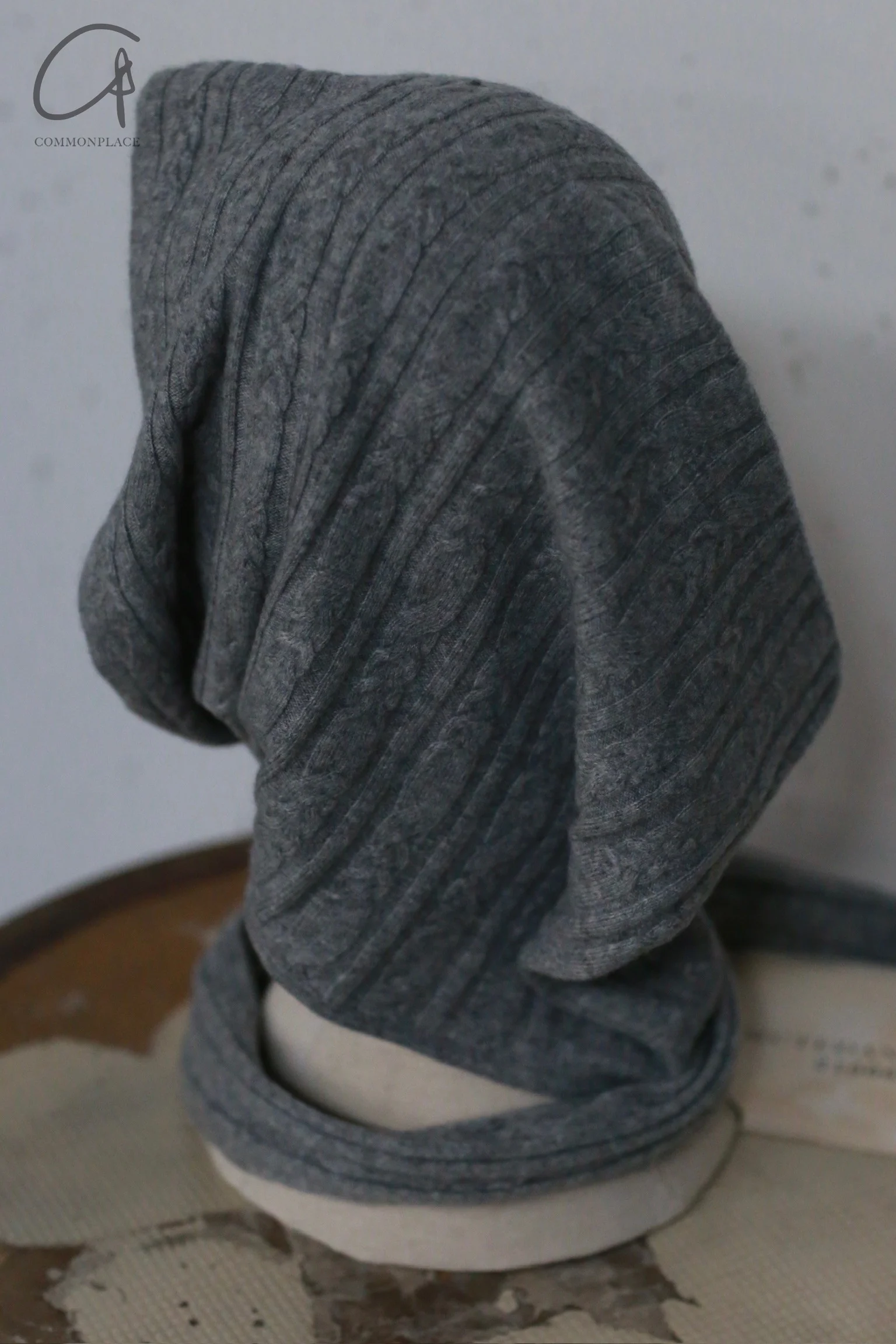 Mutedance 24 Autumn and Winter Cashmere Hat Series MD-MD24FW151-GRAY-F MD-MD24FW148 - Image 4