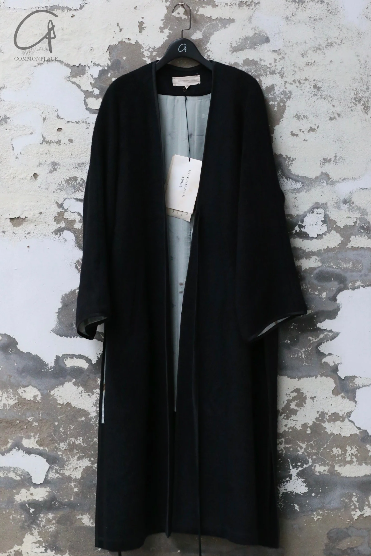 Mutedance 24 Autumn and Winter Drawstring Wool Long Coat Series MD-MD24FW57-DARK MD24FW56 MD24FW57 - Image 5