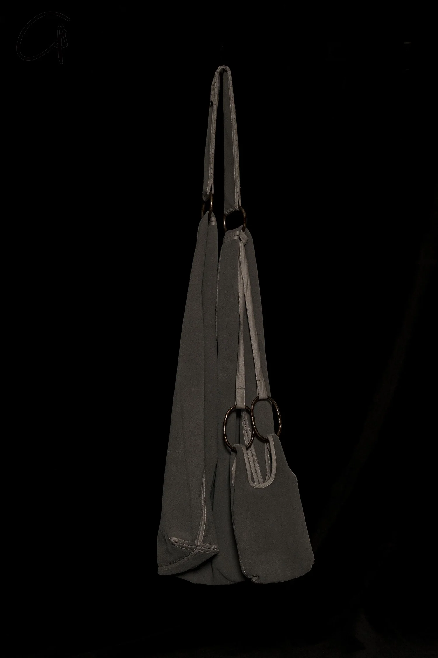 Mutedance 24 Autumn and Winter Handmade Bag Series MD-MD24FW172-gray MD-MD24FW170 - Image 5