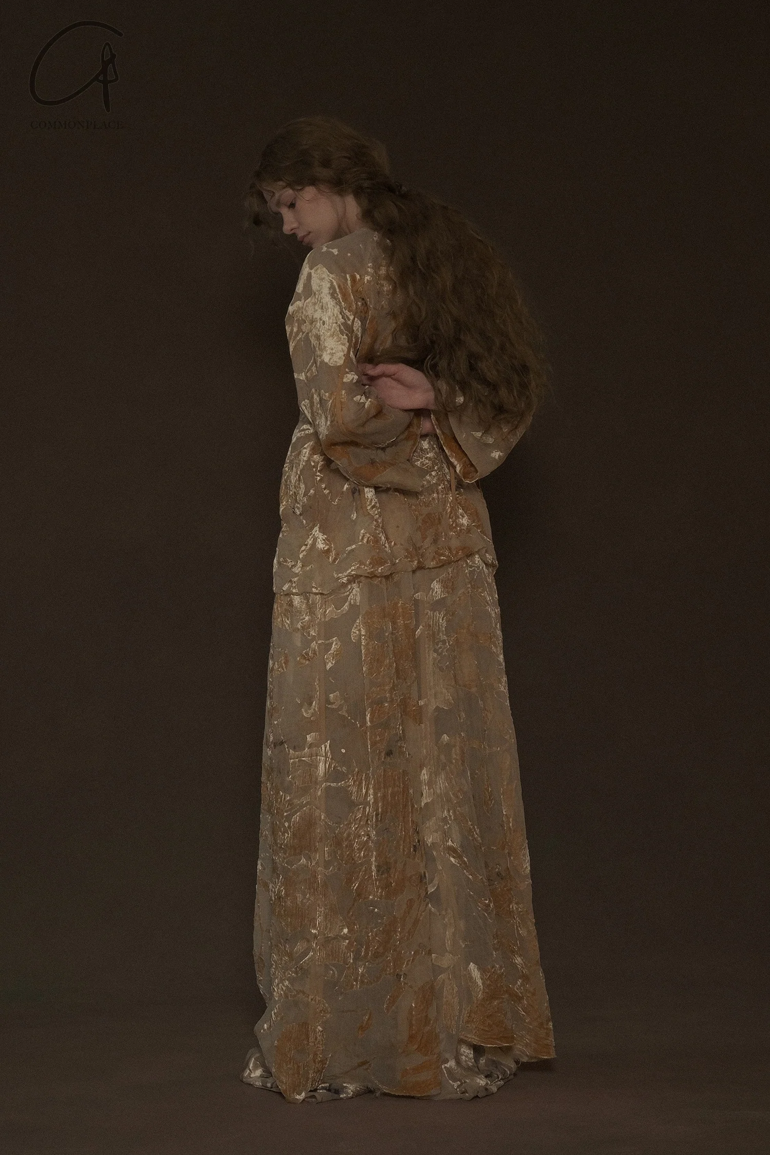 Mutedance 24 Autumn and Winter Long Sleeve Round Neck Dress MD-MD24FW91-gold MD24FW91 MD24FW92 - Image 10