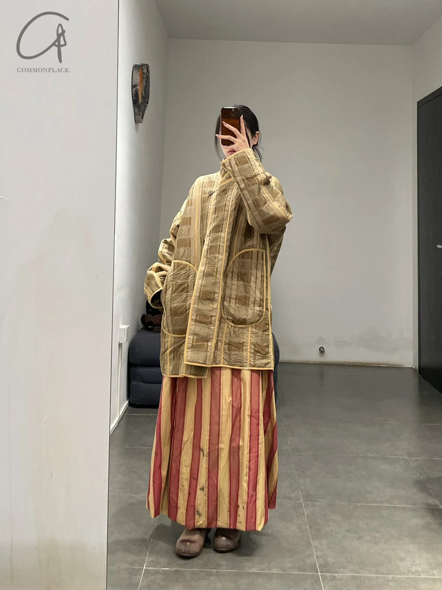 Mutedance 24 Autumn and Winter Flower Dye Jacket MD-MD24FW34-colorant-match MD24FW34 MD24FW36 - Image 10