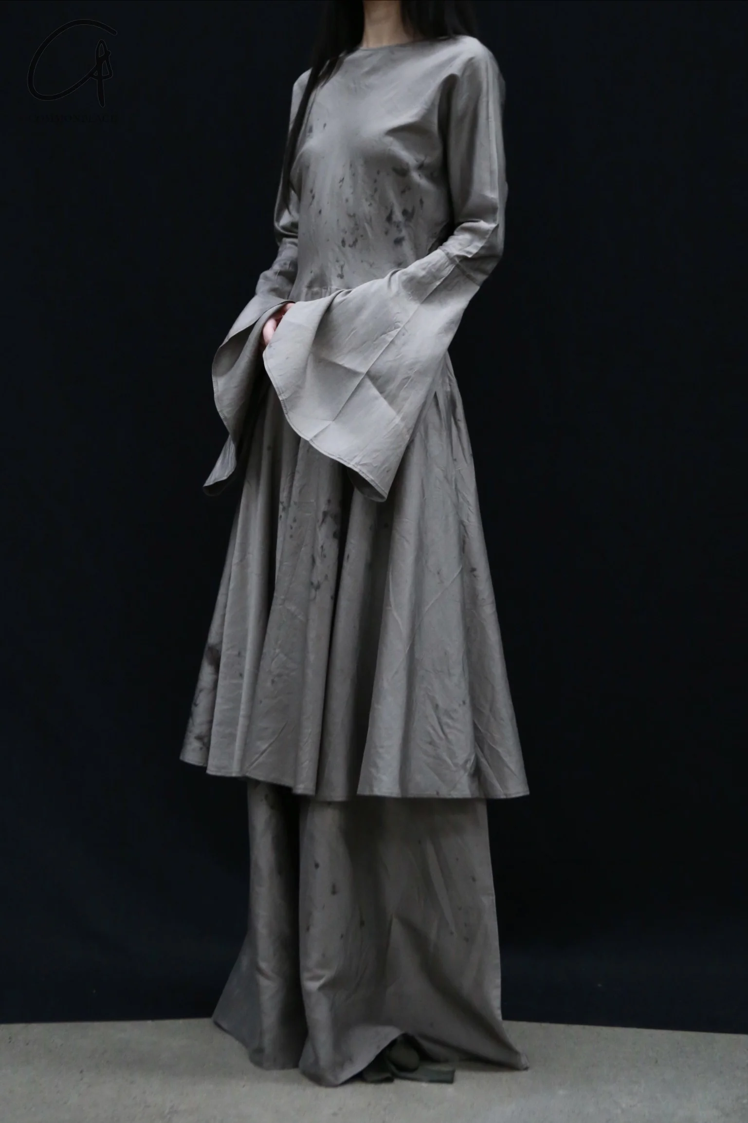 Mutedance 24 Autumn and Winter Waist Silk Dress/Pants MD-MD24FW101-gray MD24FW94 - Image 11