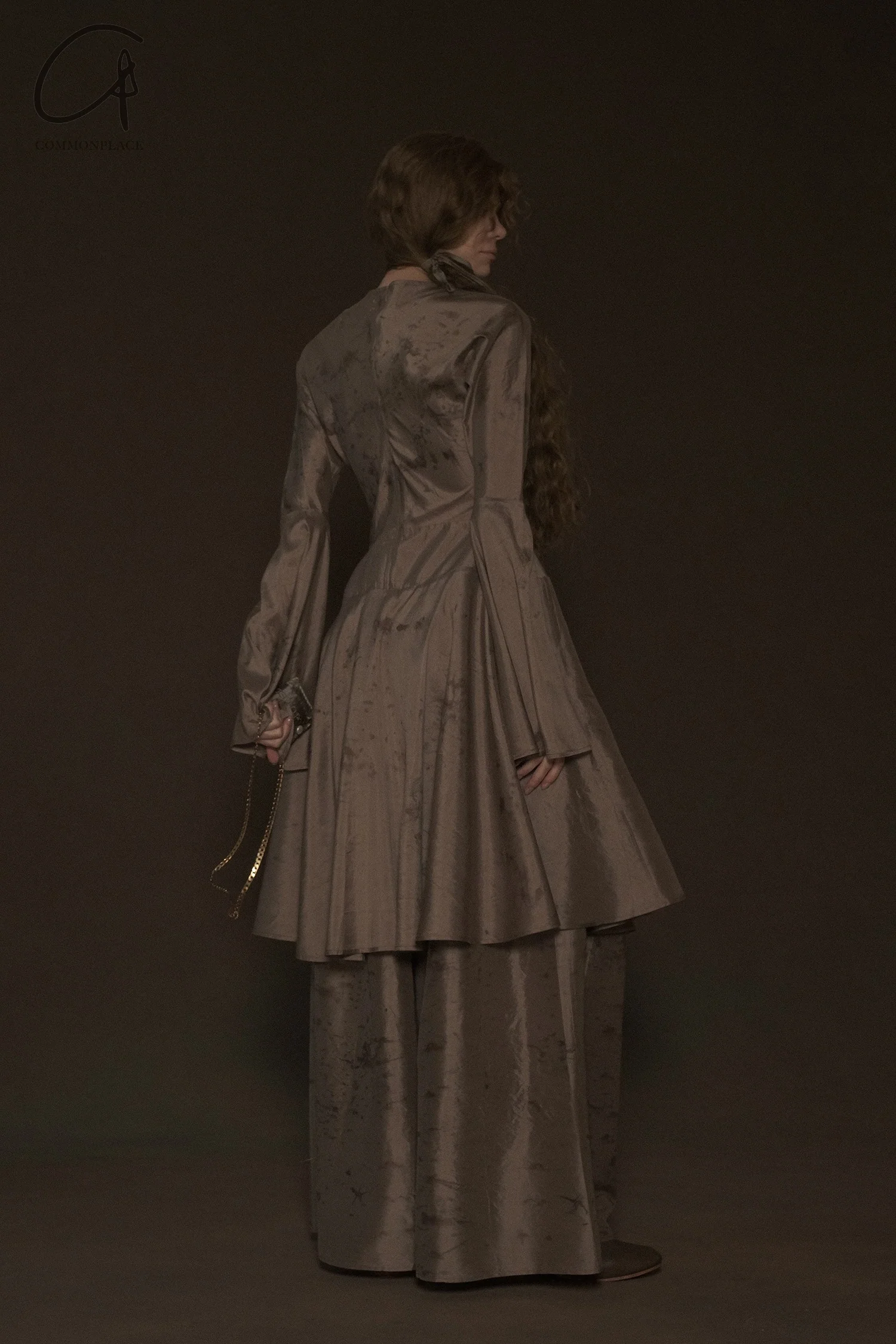 Mutedance 24 Autumn and Winter Waist Silk Dress/Pants MD-MD24FW101-gray MD24FW94 - Image 8