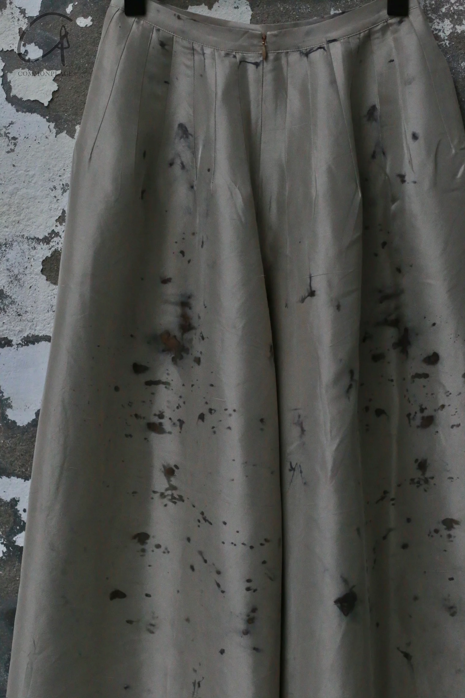 Mutedance 24 Autumn and Winter Waist Silk Dress/Pants MD-MD24FW99-celadon MD24FW94 - Image 2