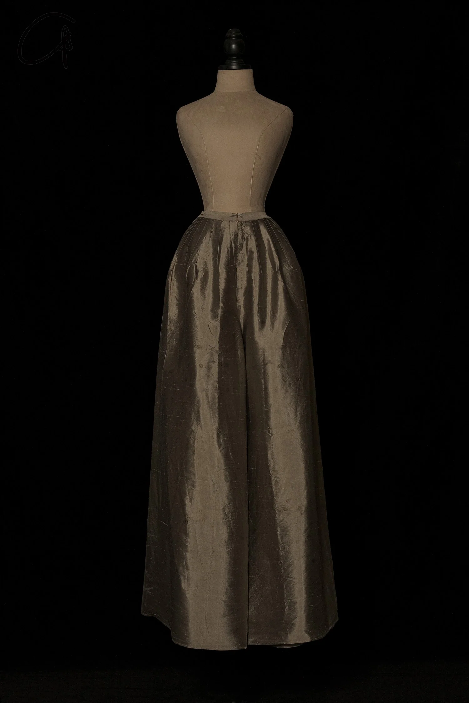 Mutedance 24 Autumn and Winter Waist Silk Dress/Pants MD-MD24FW99-celadon MD24FW94 - Image 5