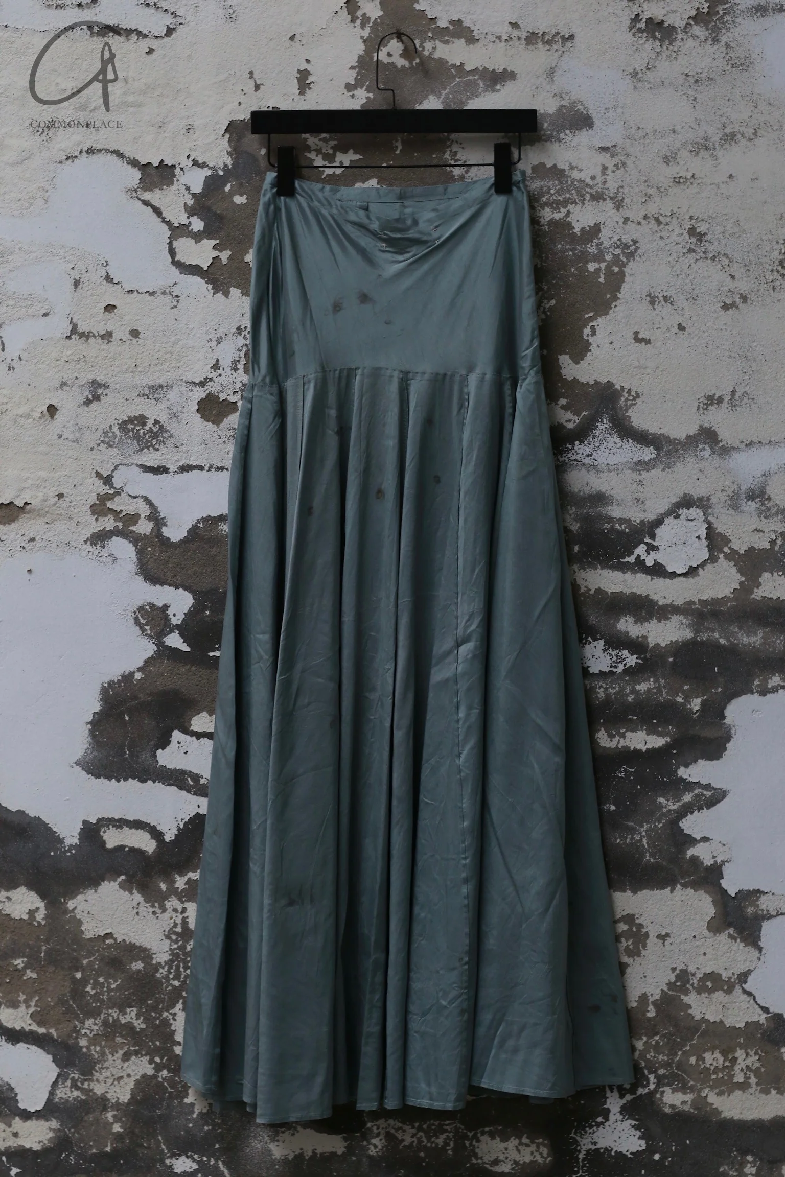 Mutedance 24 Autumn and Winter Waist Silk Flower Dye Skirt Series MD-MD24FW79-blue MD24FW77 - Image 4