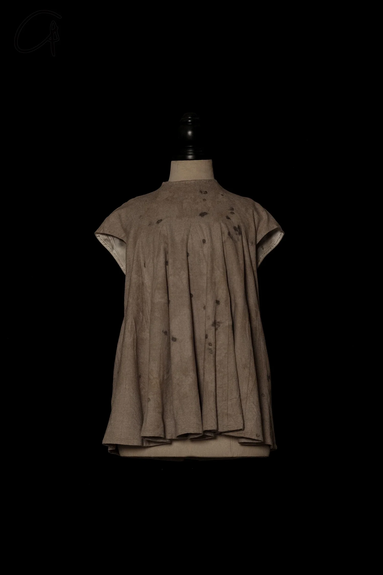 Mutedance 24 Autumn and Winter Wool Silk Short Sleeve T-shirt MD-MD24FW48-SAND MD24FW47 MD24FW48 MD24FW49 - Image 9