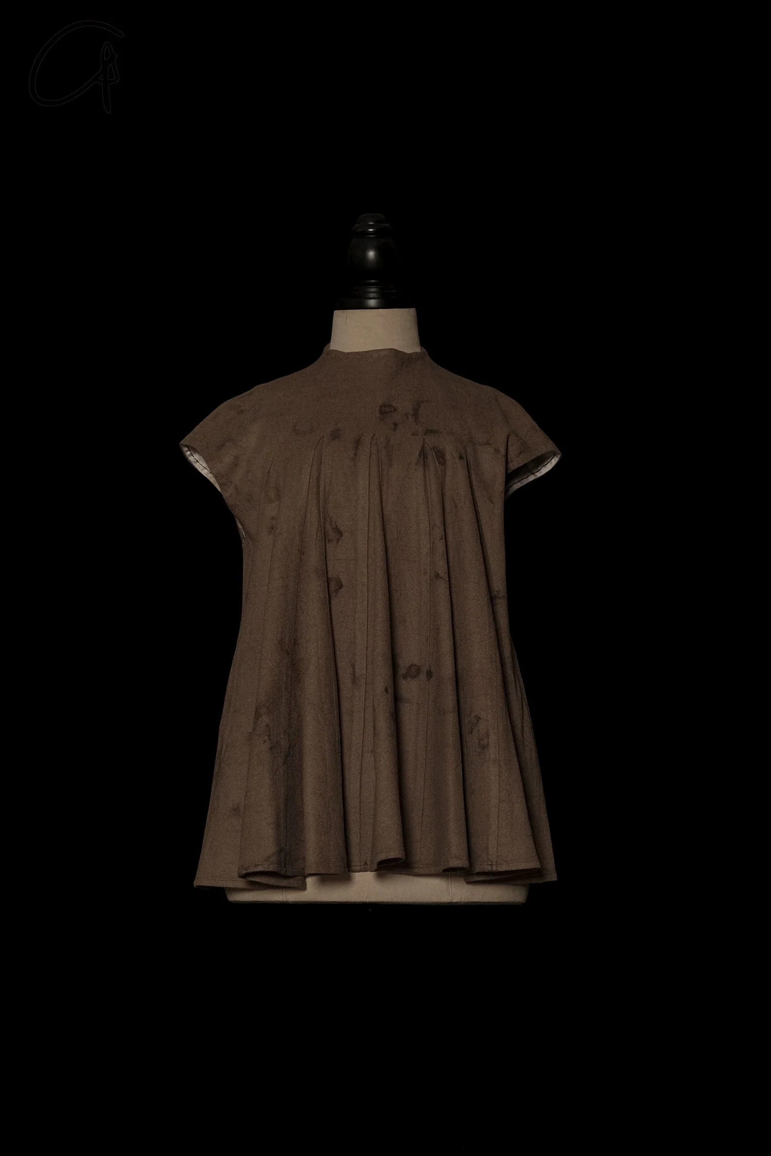 Mutedance 24 Autumn and Winter Wool Silk Short Sleeve T-shirt MD-MD24FW49-CELADON MD24FW47 MD24FW48 MD24FW49 - Image 9