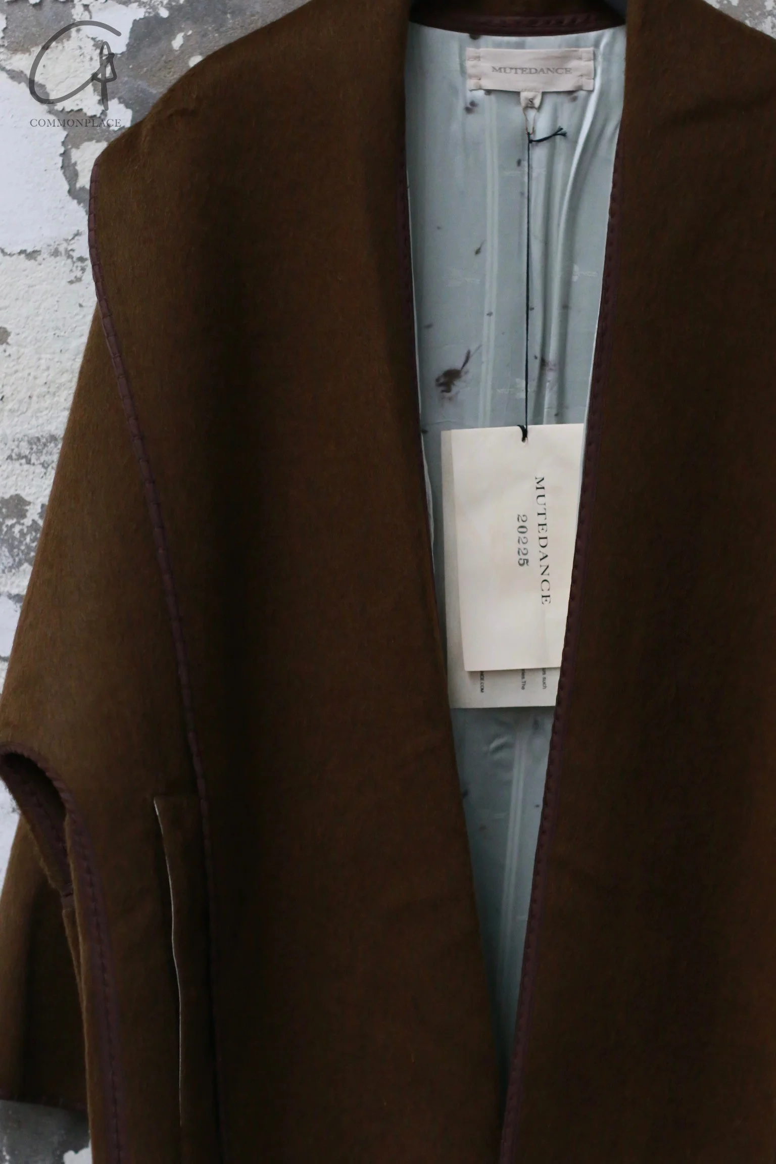 Mutedance 24 Autumn/Winter Cardigan Wool Jacket MD-MD24FW24-BROWN MD24FW23 MD24FW24 - Image 7