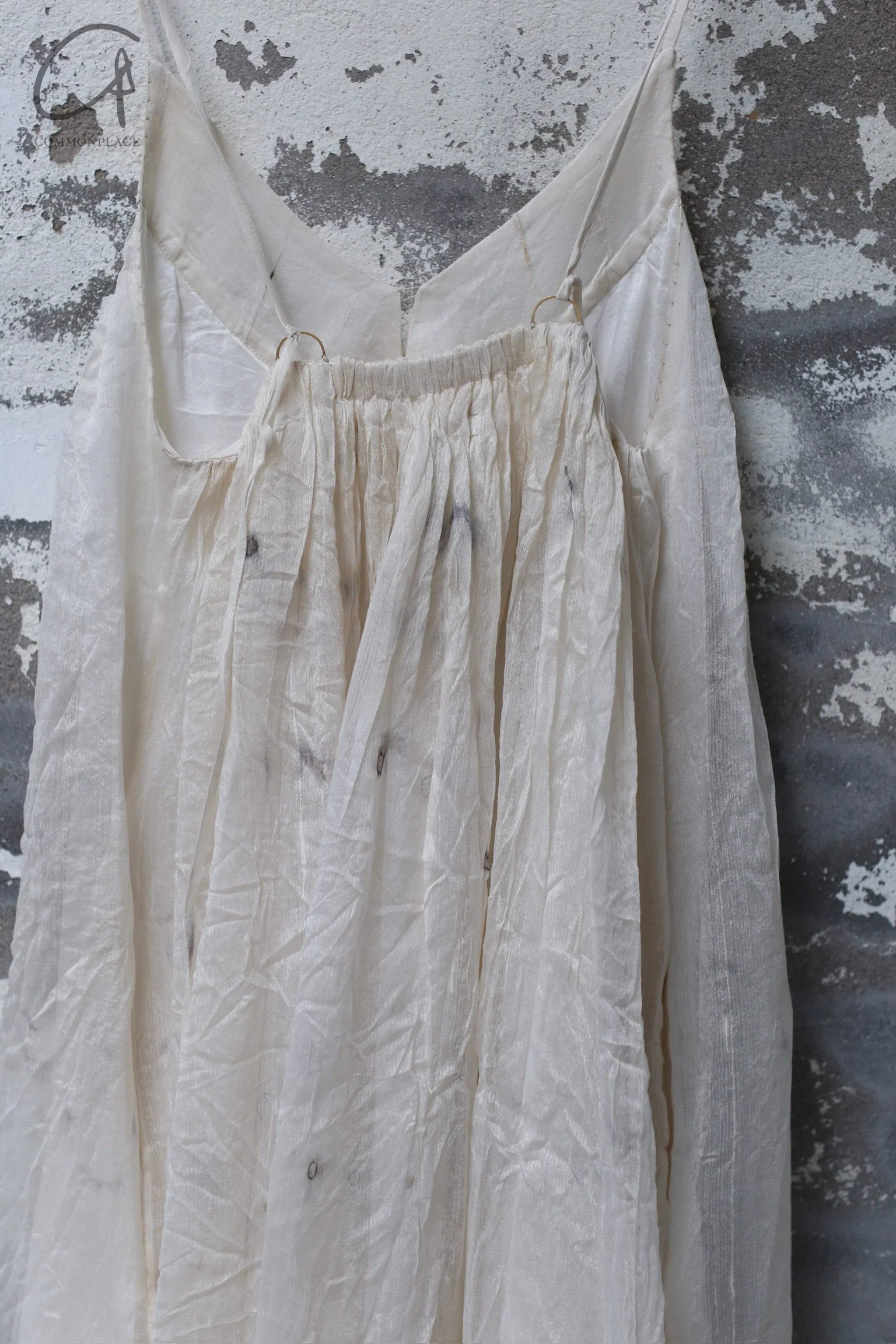 Mutedance 24 Spring/Summer Flower-dyed Silk Sling Dress Series MD-MD24SS21-H hoary PM140 - Image 7
