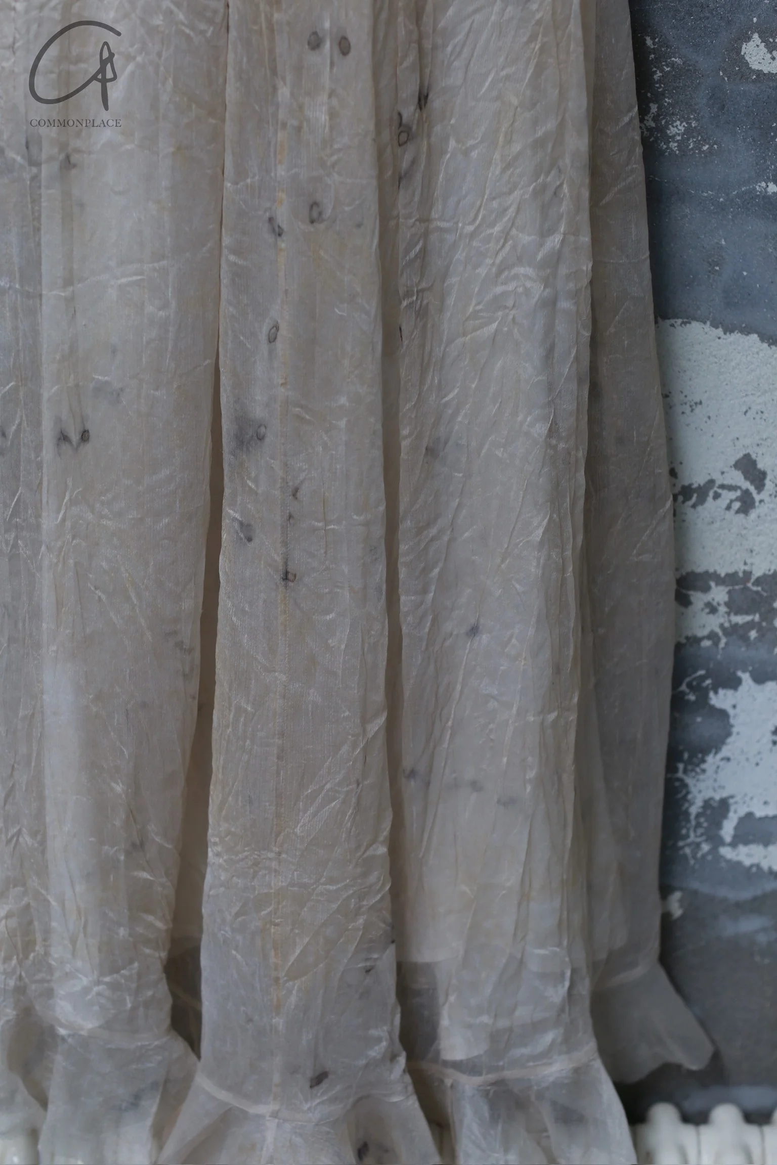Mutedance 24 Spring/Summer Flower-dyed Silk Sling Dress Series MD-MD24SS23-2K 2khaki PM140 - Image 4