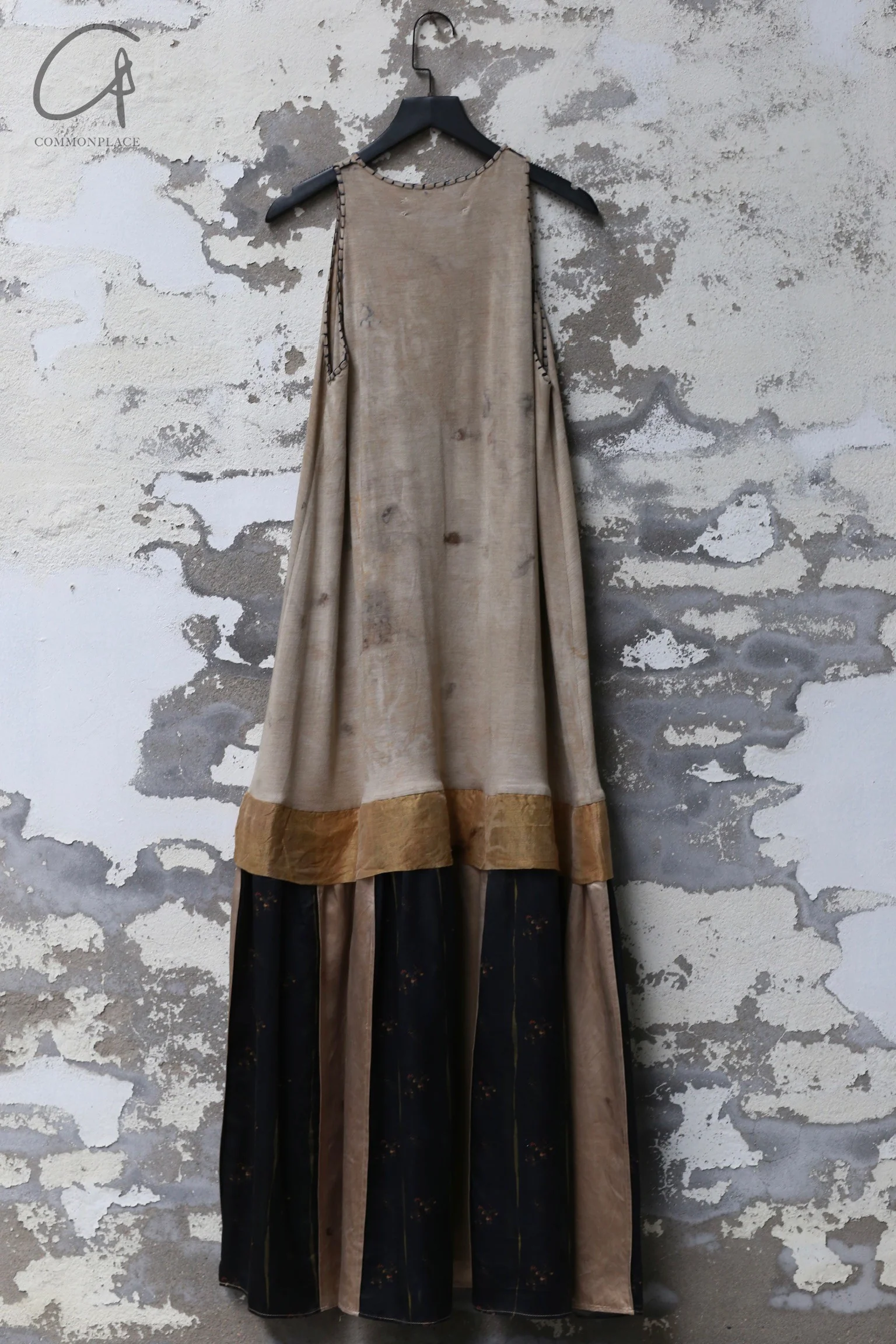 Mutedance 24 Spring/Summer Layered Dress MD-MD24SS82-KHAKI khaki PM136 - Image 7