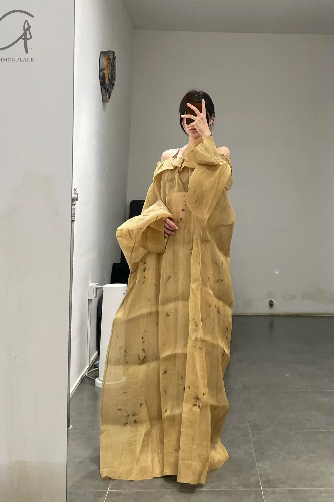 Mutedance 24 Spring/Summer Lotus Collar Dress MD-MD24SS186 PM153 - Image 7