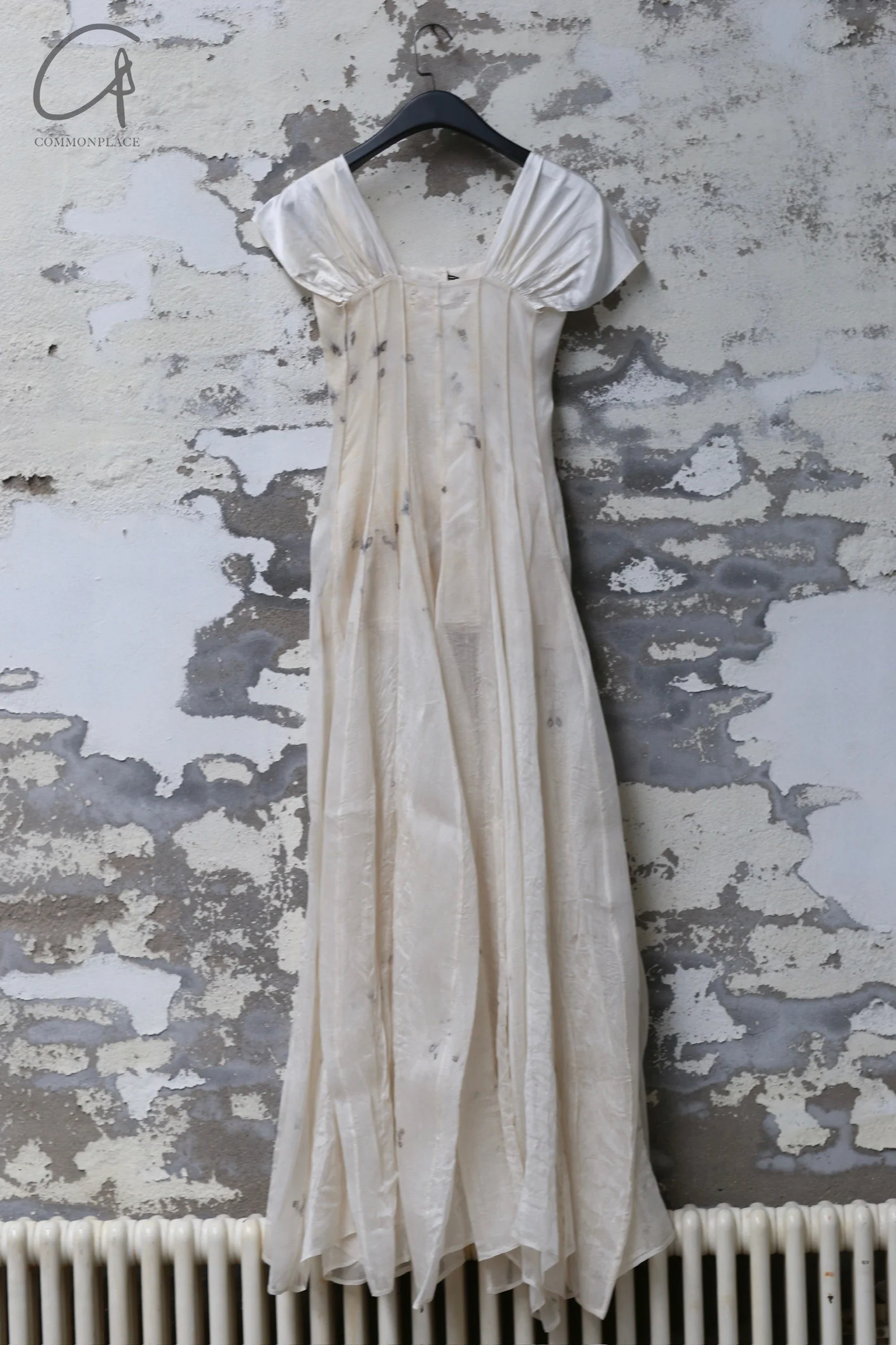 Mutedance 24 Spring/Summer Shell Sleeve Waist Dress MD-MD24SS14-HOARY PM137 - Image 9