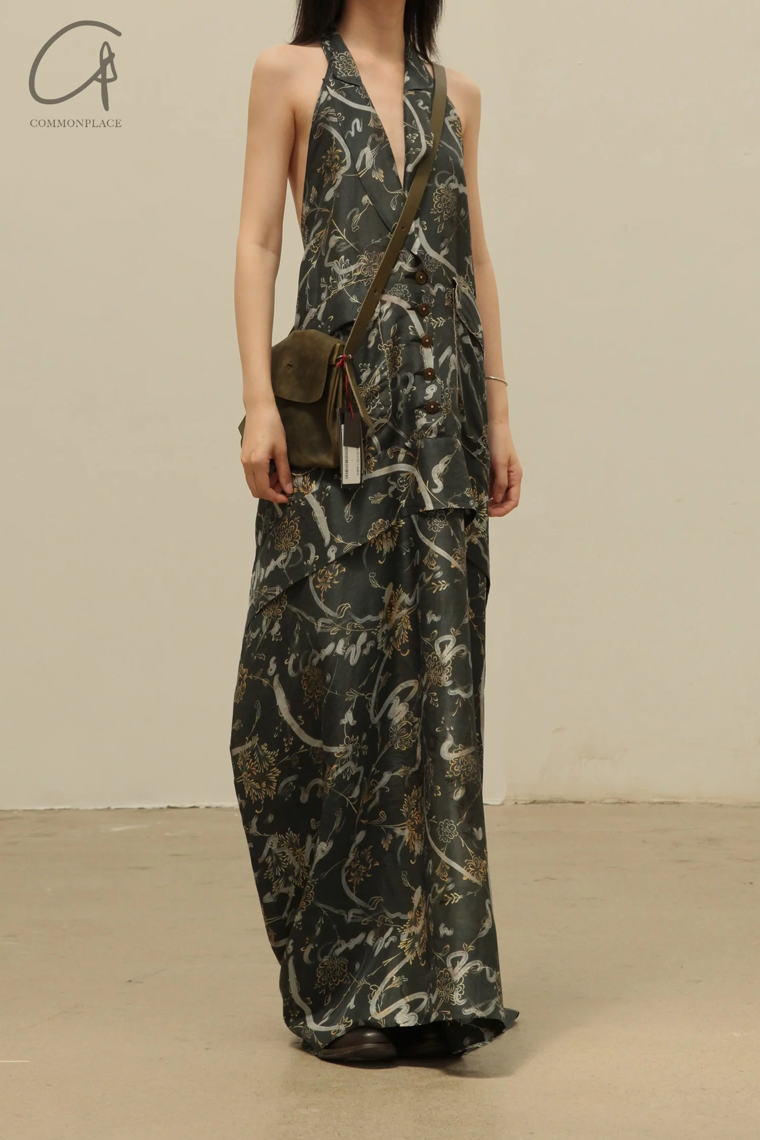 Mutedance 24 Spring/Summer Silk Backless Suspender Dress MD-MD24SS108 PM150 - Image 3
