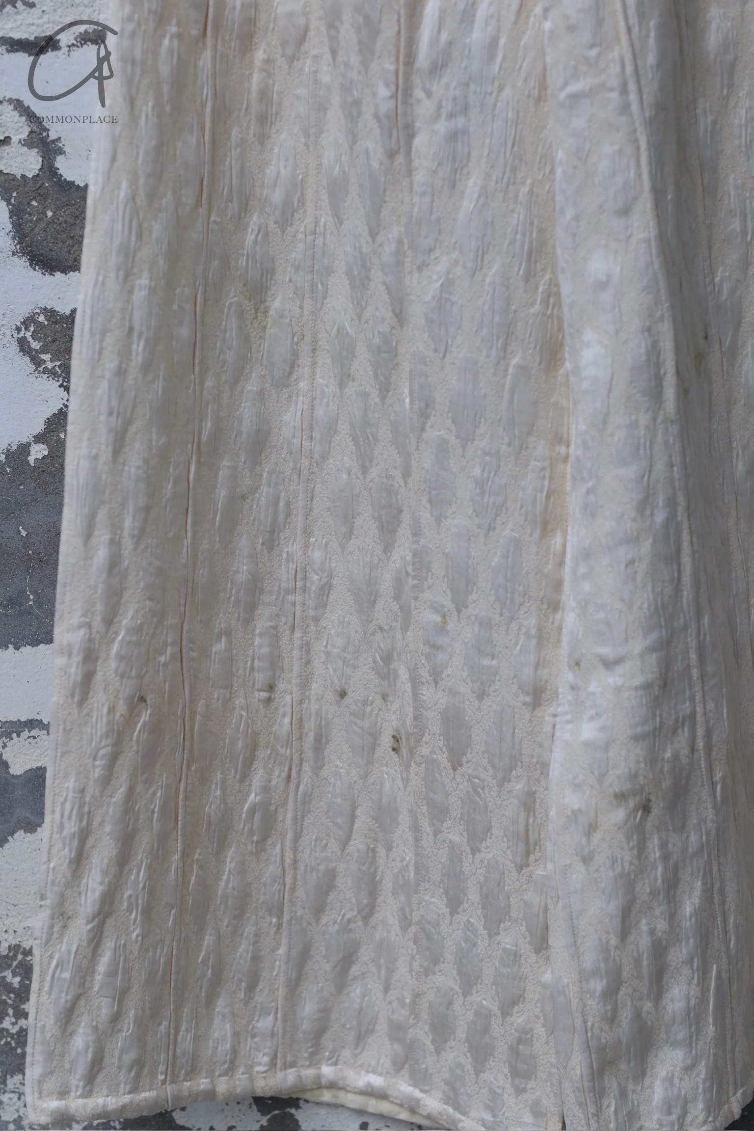 Mutedance 24 Spring/Summer Silk Loose Pants MD-MD24SS69-BAI PM159 White - Image 7