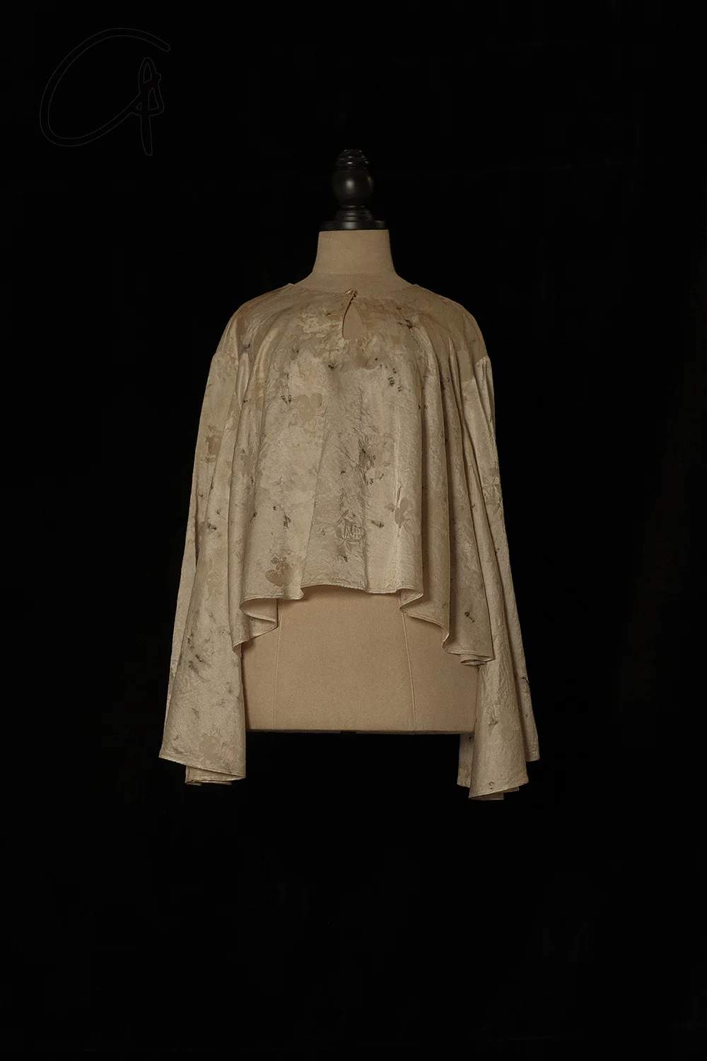 Mutedance 24 Spring/Summer Velvet Flared Cuff Shirt MD-MD24SS38 PM164 - Image 5