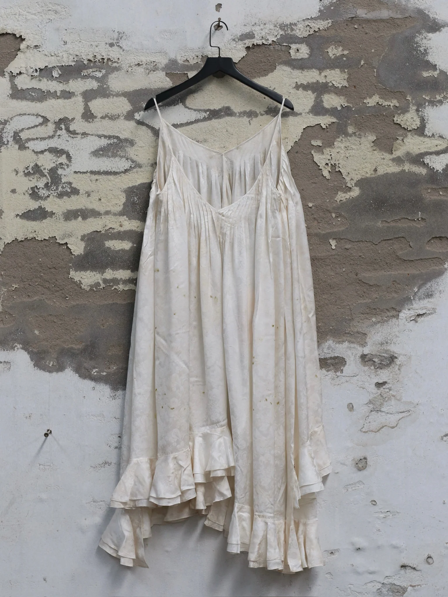 Mutedance 25 Autumn and Winter Suspender Lace Dress MD-MD25FW91-hoary - Image 7