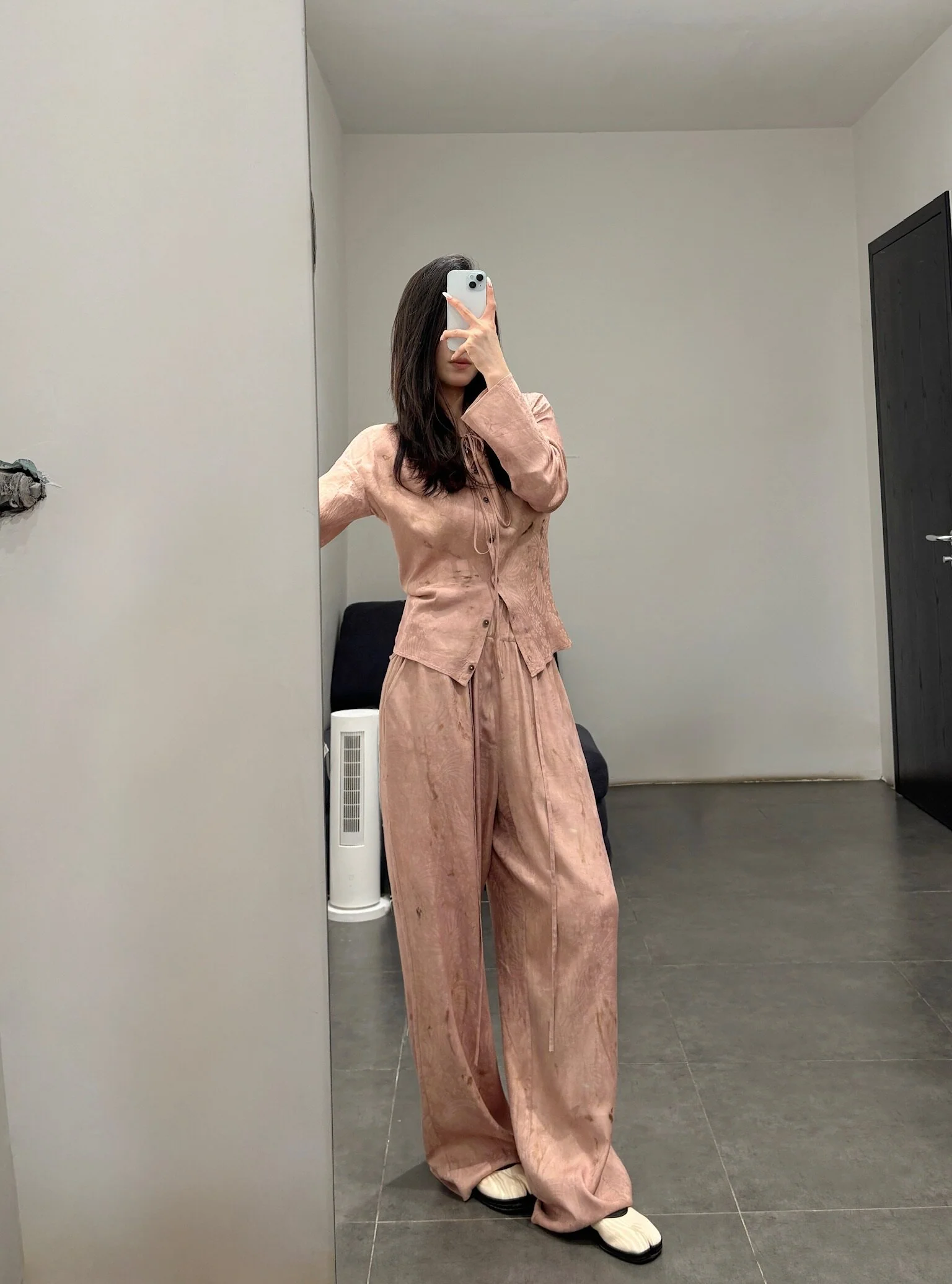 Mutedance 25 Autumn/Winter Button Drawstring Shirt Top Series Handmade Classic MD-MD25FW36-rose (MD25FW35) - Image 16