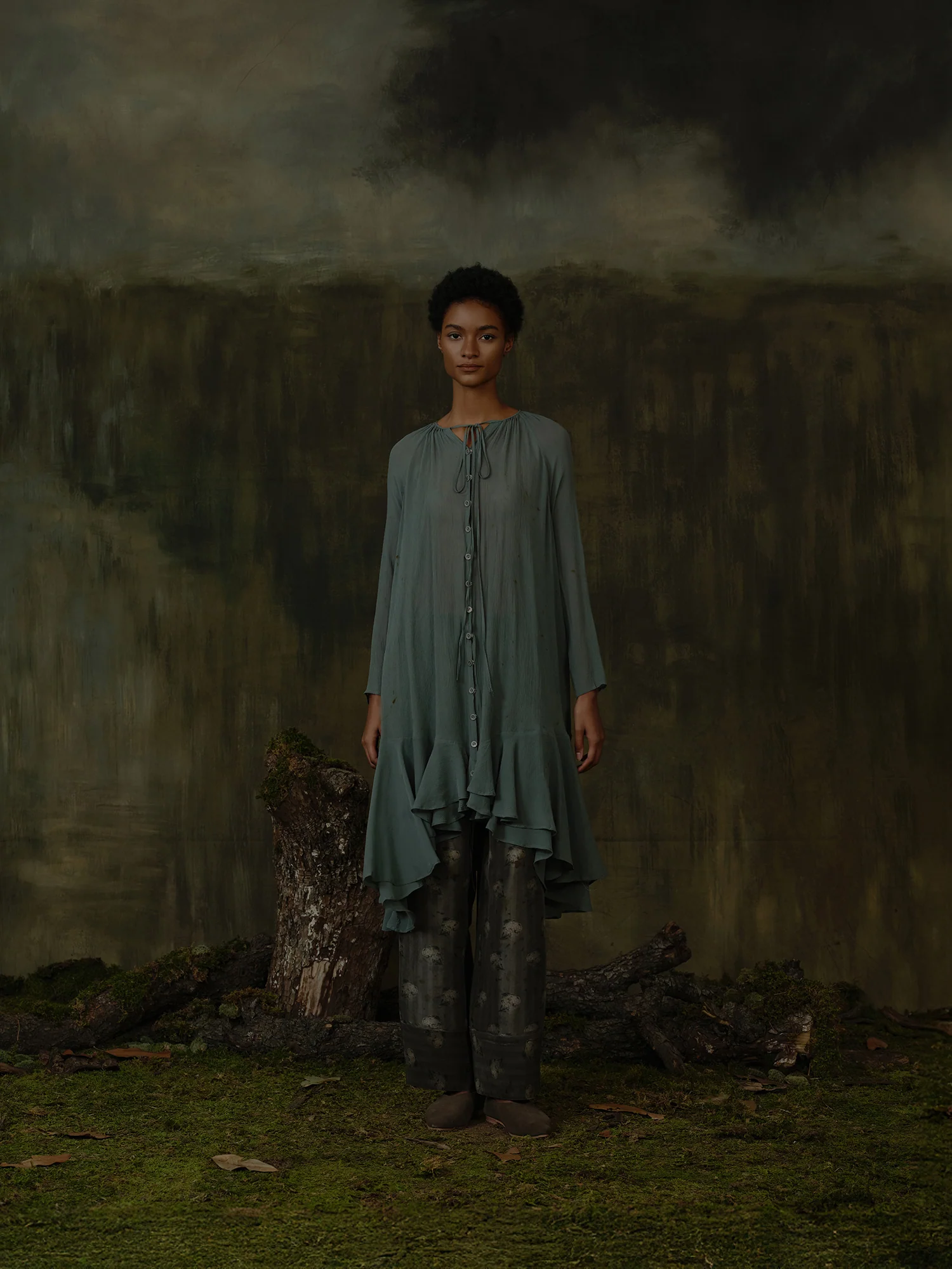 Mutedance 25 Autumn/Winter Dress MD-MD25FW45-green - Image 6