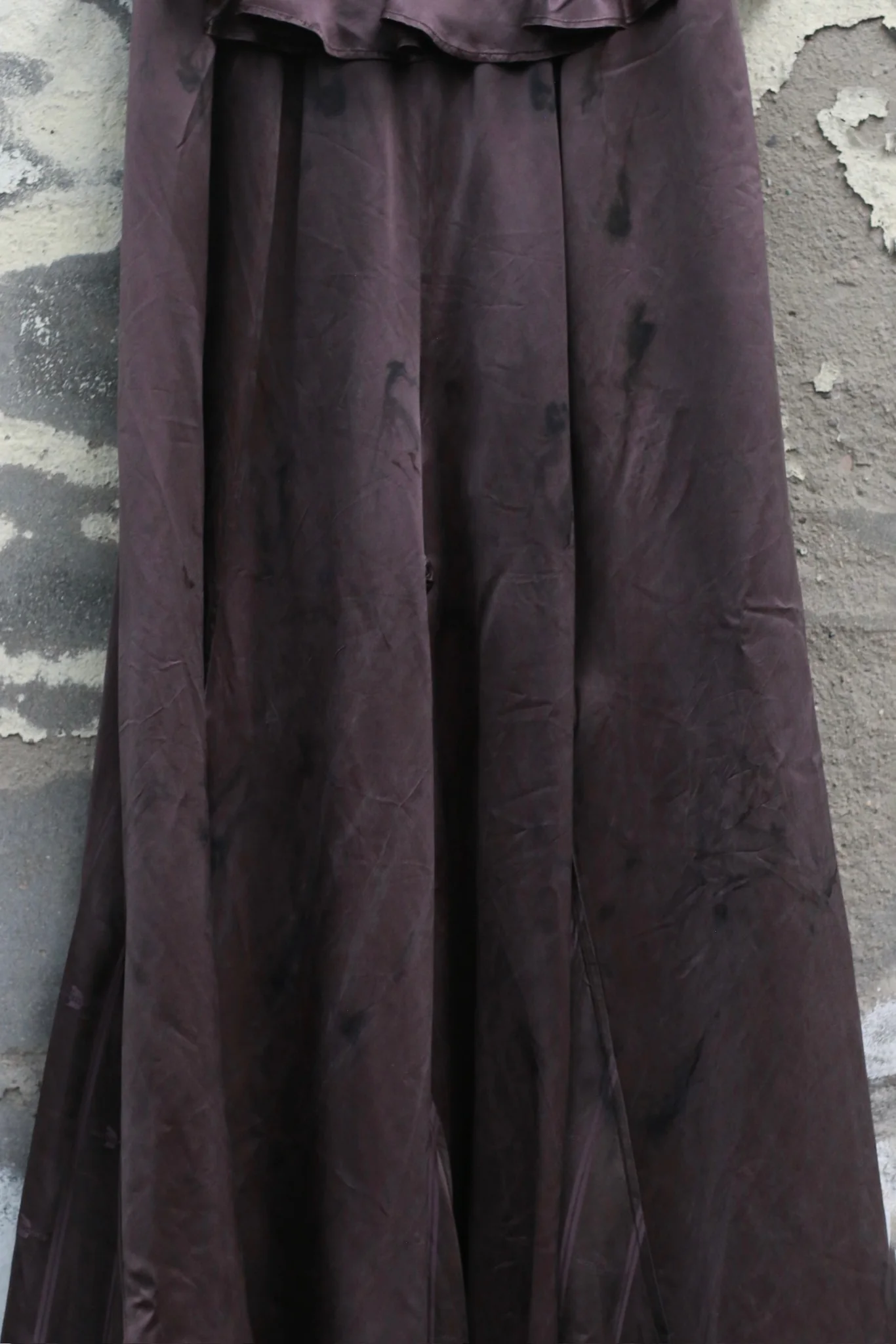 Mutedance 25 Autumn/Winter Elastic Lace Waist Casual Pants Series Flower Dye Handmade MD-MD25FW104-purple (MD25FW101) - Image 2