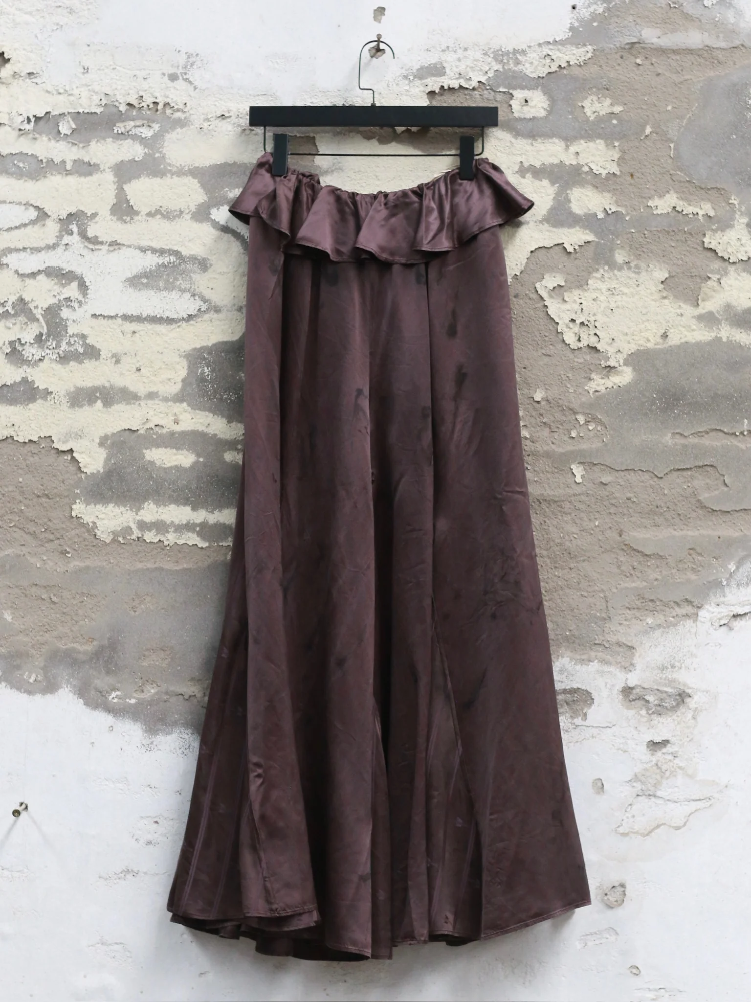 Mutedance 25 Autumn/Winter Elastic Lace Waist Casual Pants Series Flower Dye Handmade MD-MD25FW104-purple (MD25FW101) - Image 4