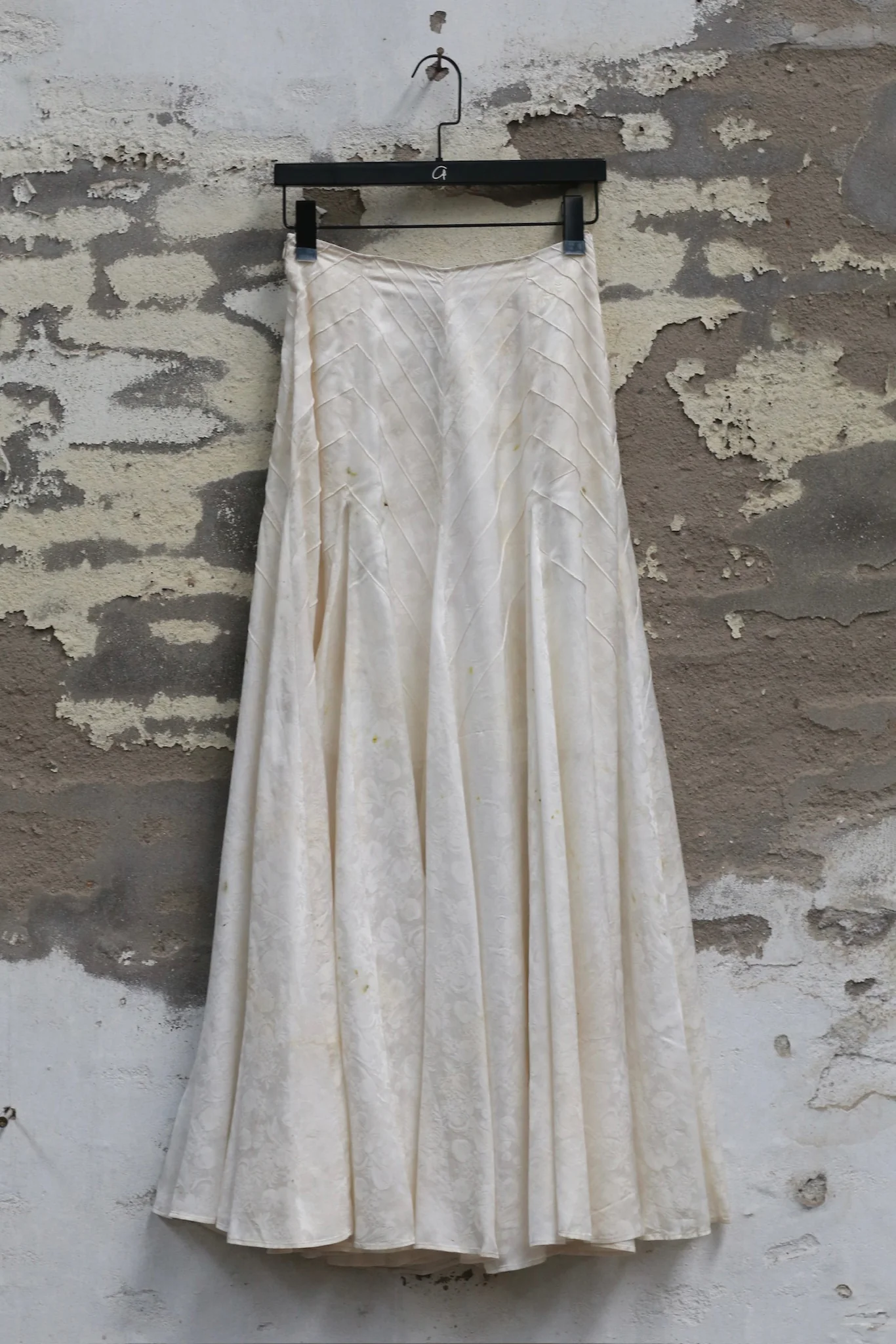 Mutedance 25 Autumn/Winter Waisted Swing Skirt Plant-dyed Highly Handcrafted MD-MD25FW86-hoary