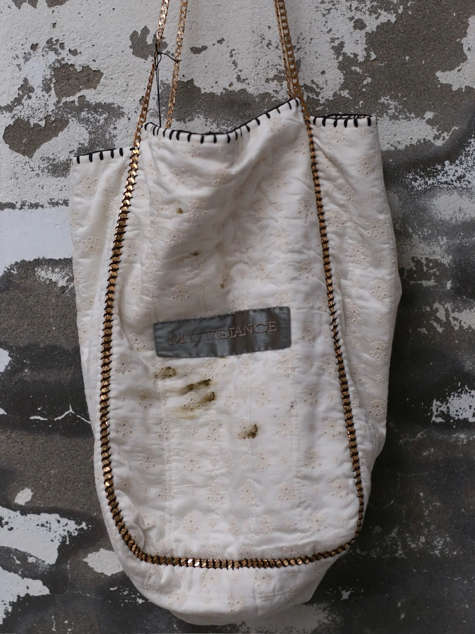 Mutedance 25 Spring and Summer Printing and Dyeing Handmade Bag Series MD-MD25SS141-HOARY - Image 3