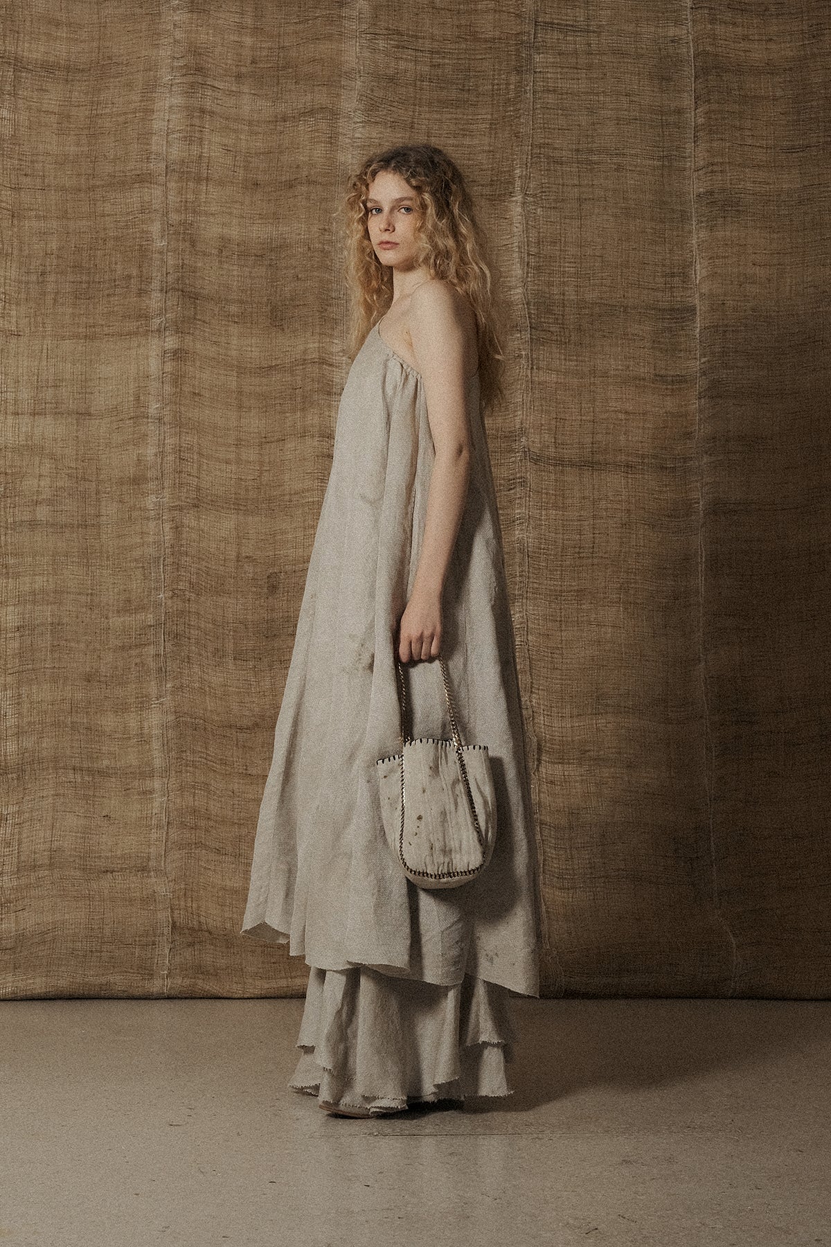 Mutedance 25 Spring/Summer Linen Layered Dress MD-MD25SS22-linen - Image 7