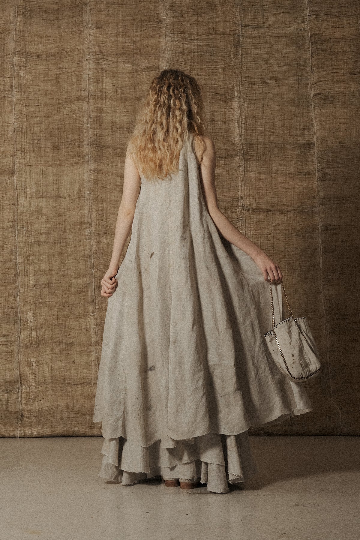 Mutedance 25 Spring/Summer Linen Layered Dress MD-MD25SS22-linen - Image 8