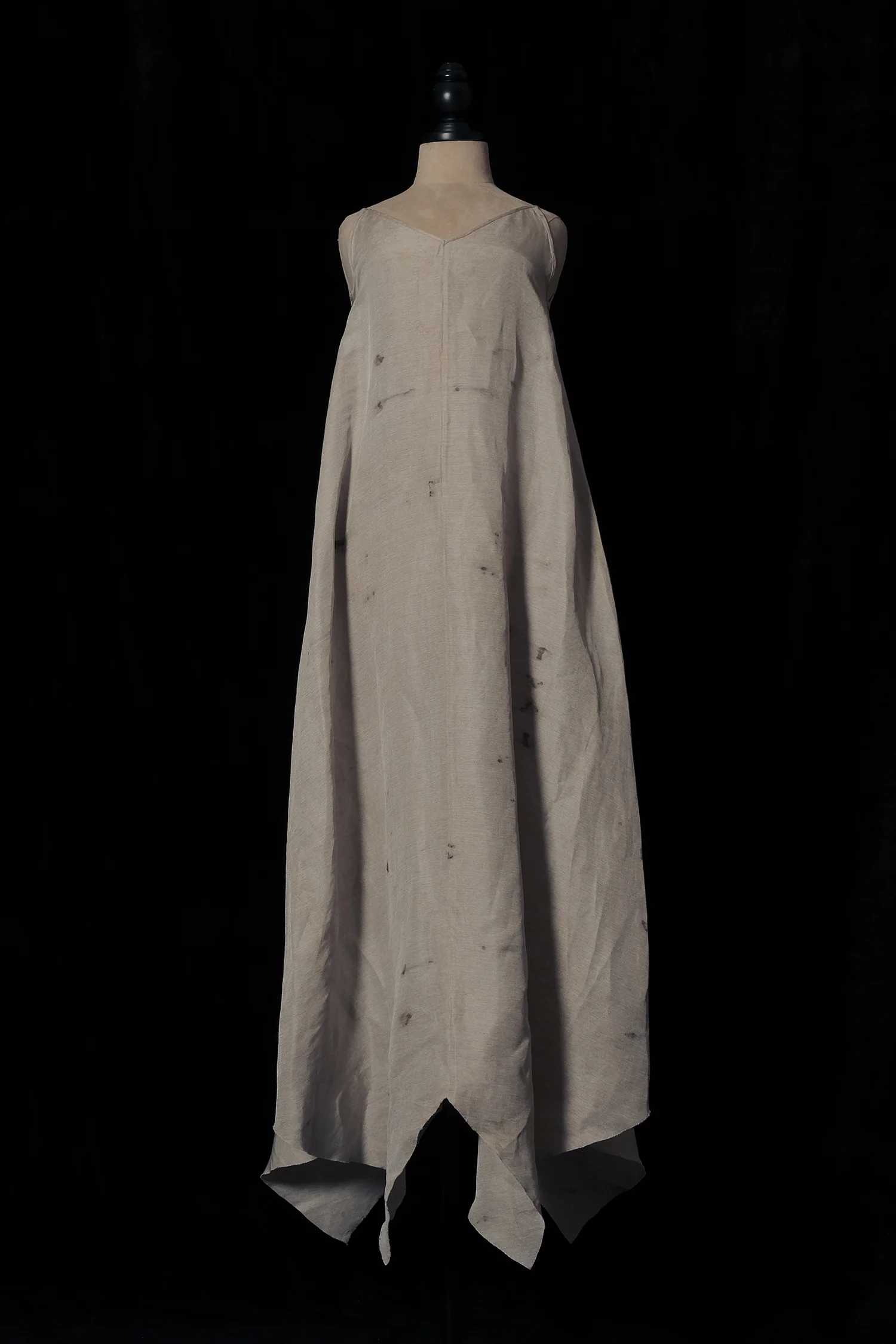 Mutedance 25 Spring/Summer Linen/Silk Printed Long Skirt MD-MD25SS113-LINEN