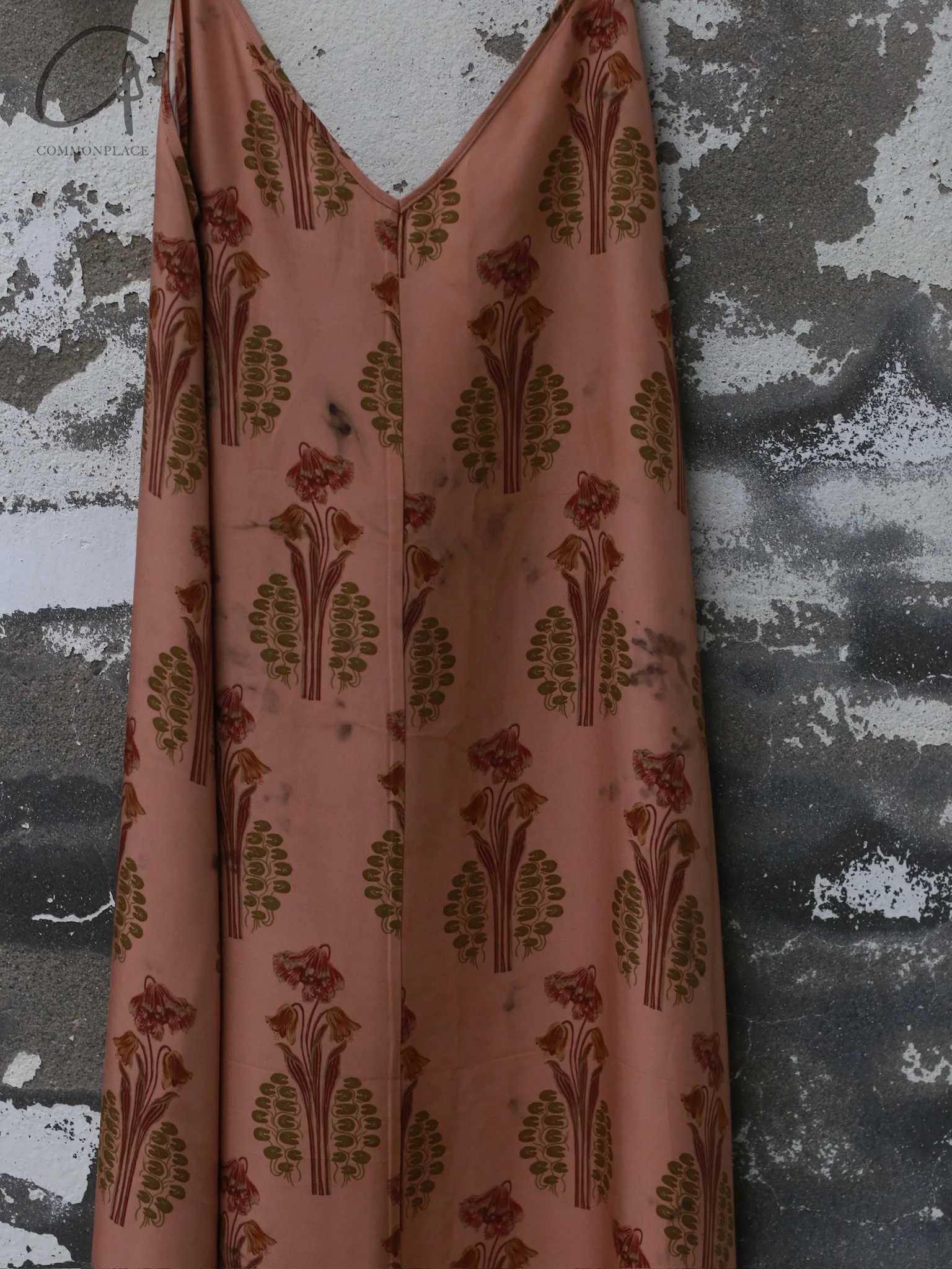 Mutedance 25 Spring/Summer Linen/Silk Printed Long Skirt MD-MD25SS114-ROSE MD25SS113 - Image 5